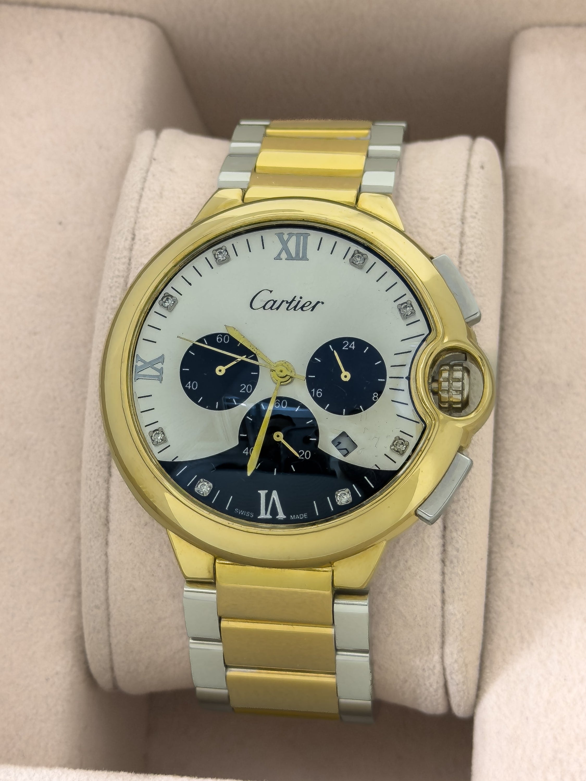 Reloj Imperial Chrono - Bicolor Contraste | 24K Relojes