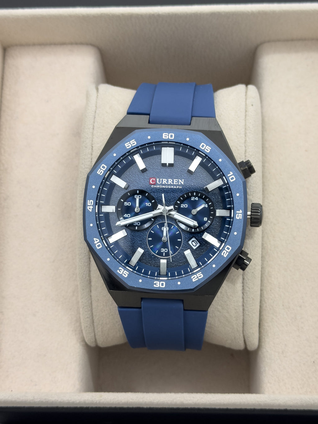 RELOJ CURREN OCTANE GT - Deep Ocean | 24K Relojes
