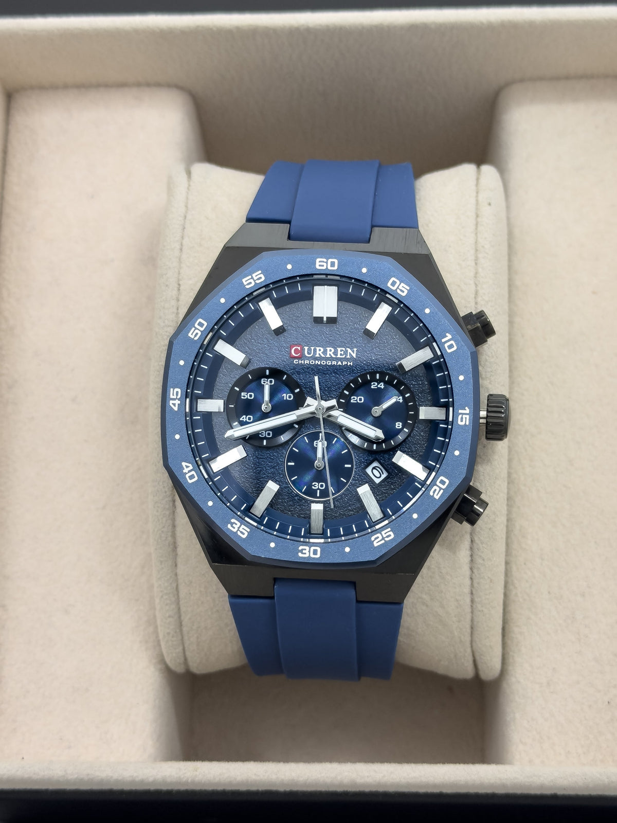 RELOJ CURREN OCTANE GT - Deep Ocean | 24K Relojes