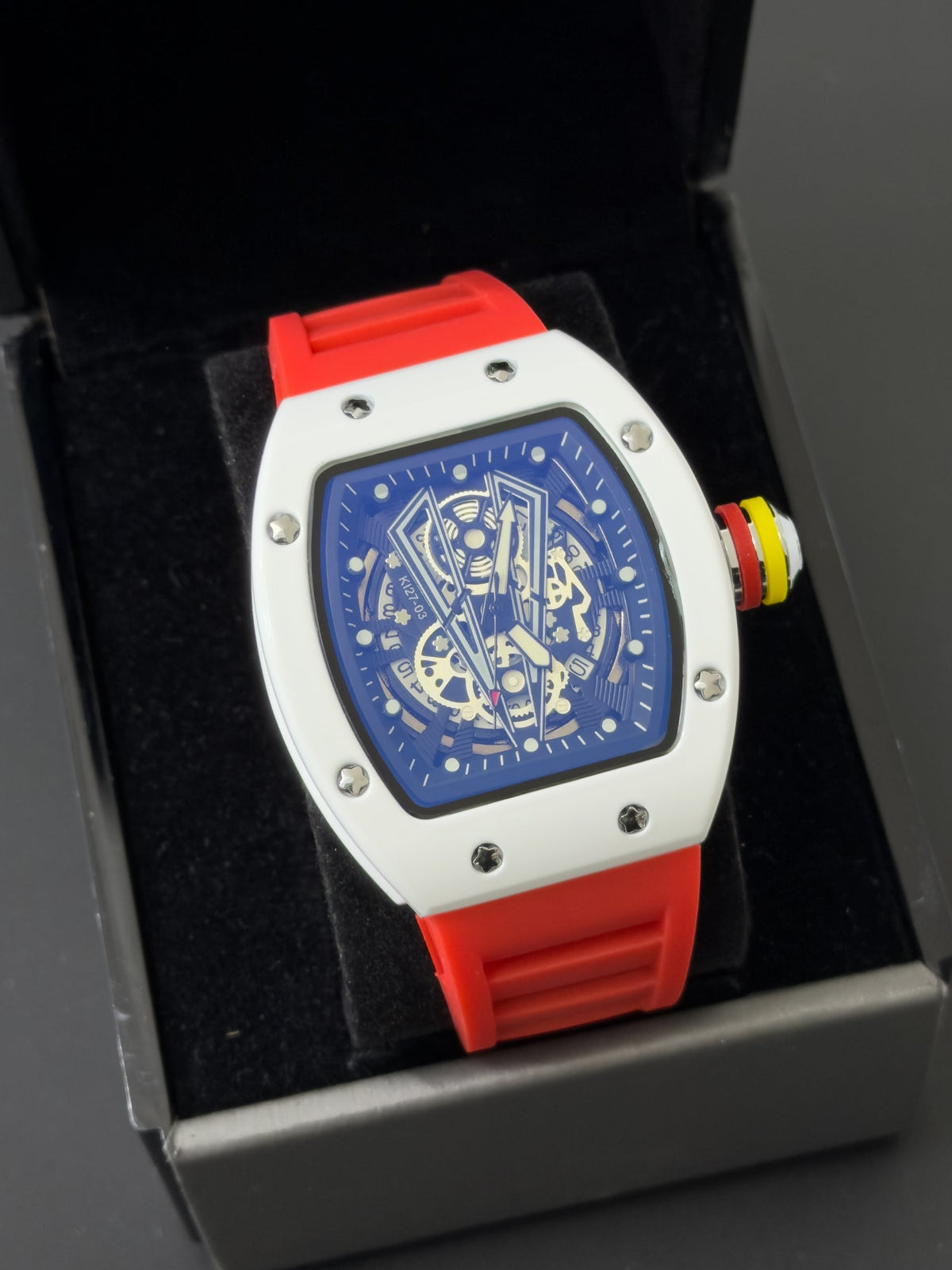 Reloj Kimsoun Chronos - Rojo Pasión | 24K Relojes
