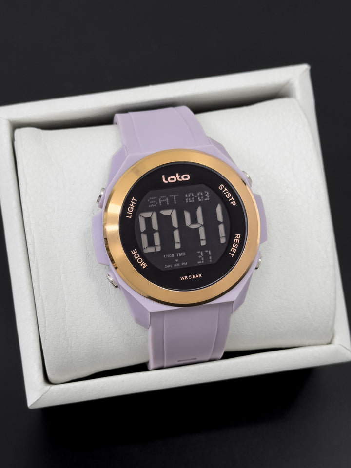 Reloj Loto Horizon Max - Lavender Rose Glow | 24K Relojes