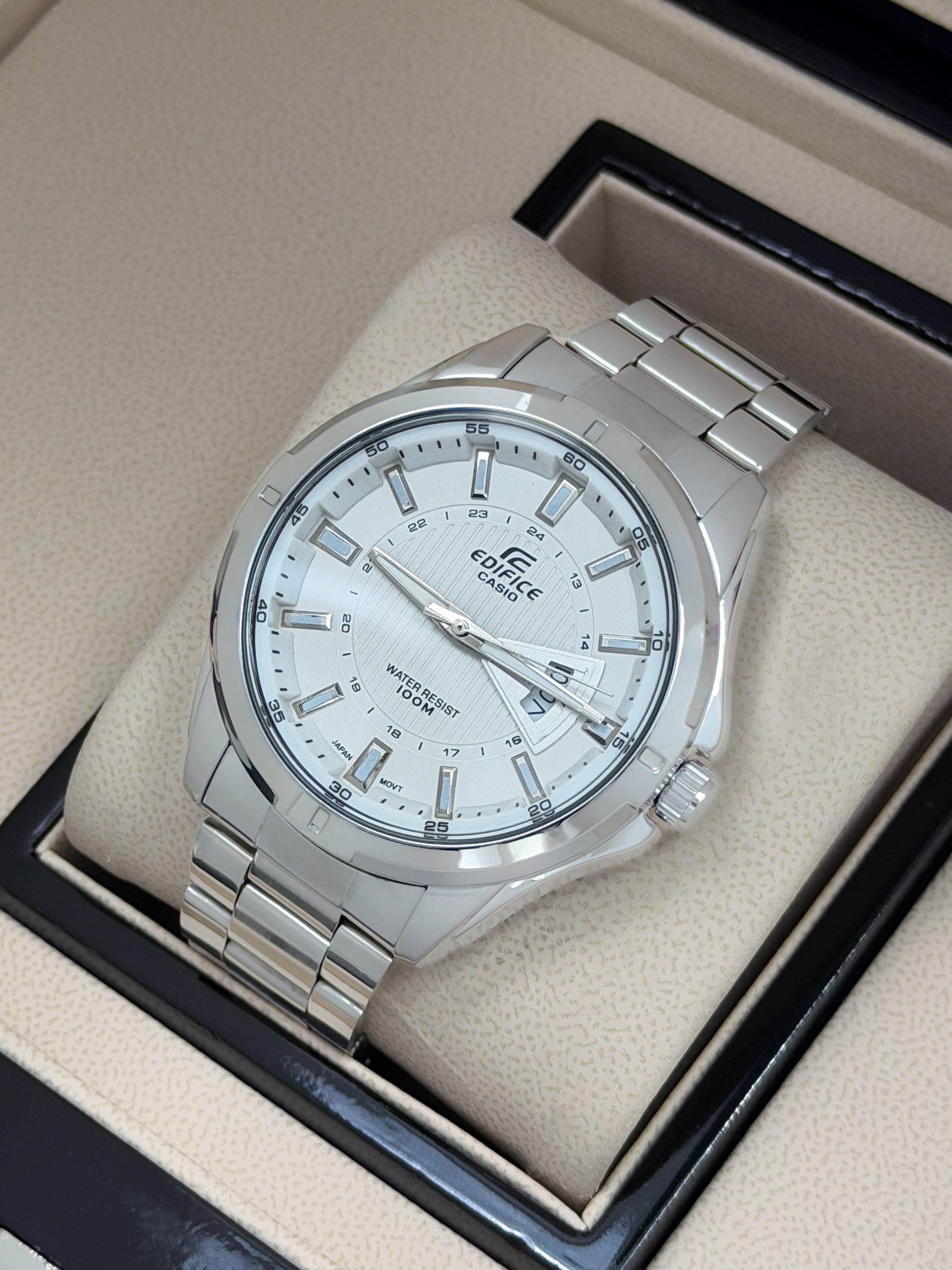 RELOJ EDIFICE MTP - PLATEADO | 24K Relojes