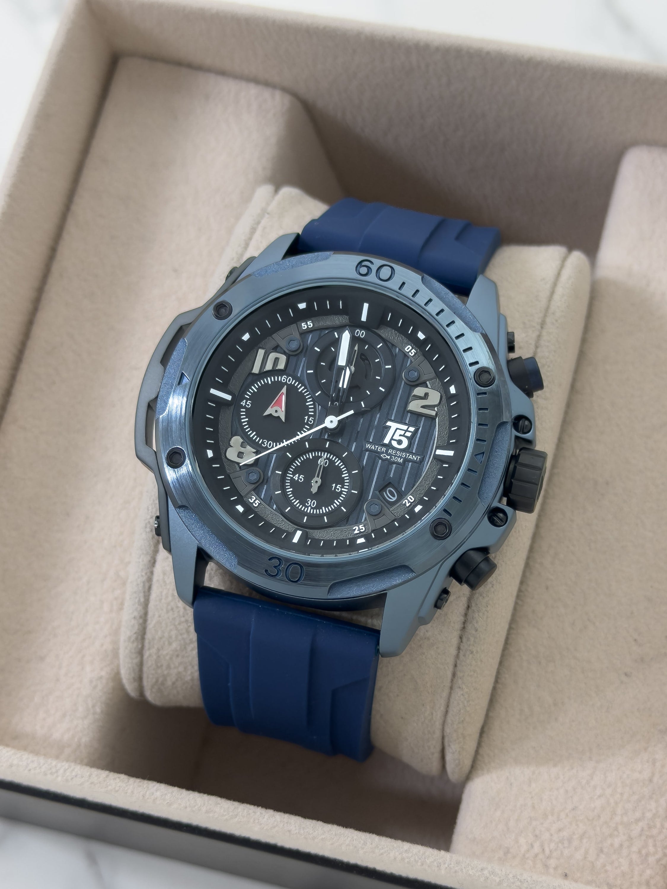Reloj para Hombre The T5 Vanguard - AZUL | 24K Relojes