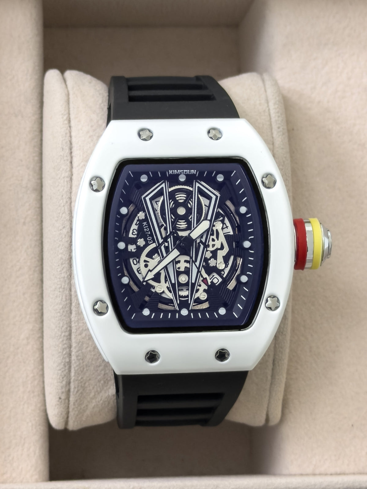 Reloj Kimsoun Chronos - Negro Obsidiana | 24K Relojes