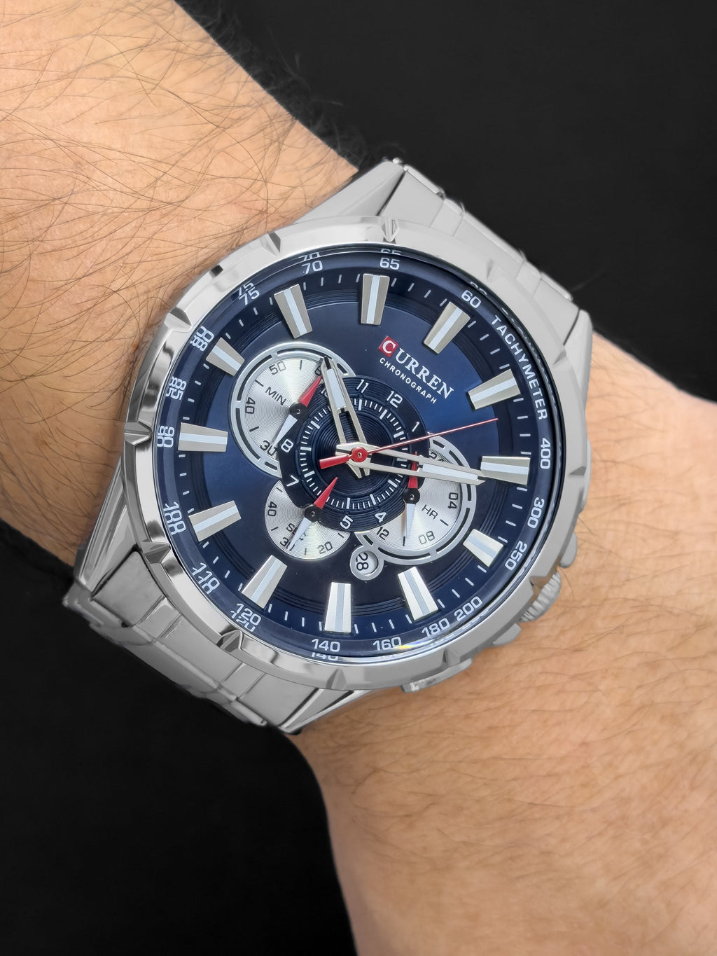 RELOJ CURREN RACING CHRONO | 24K Relojes