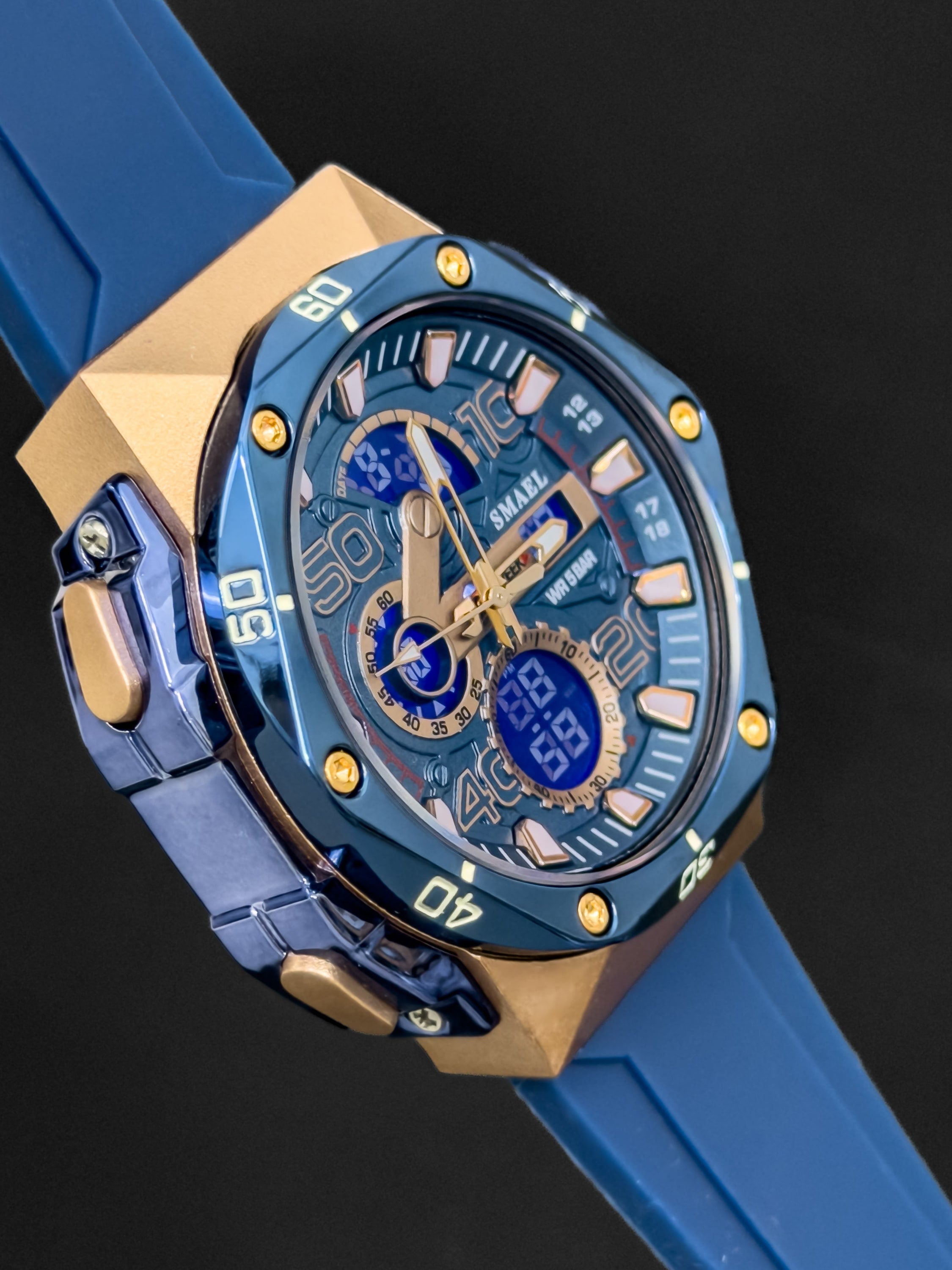 SMAEL Stealth Geometric | 24K Relojes