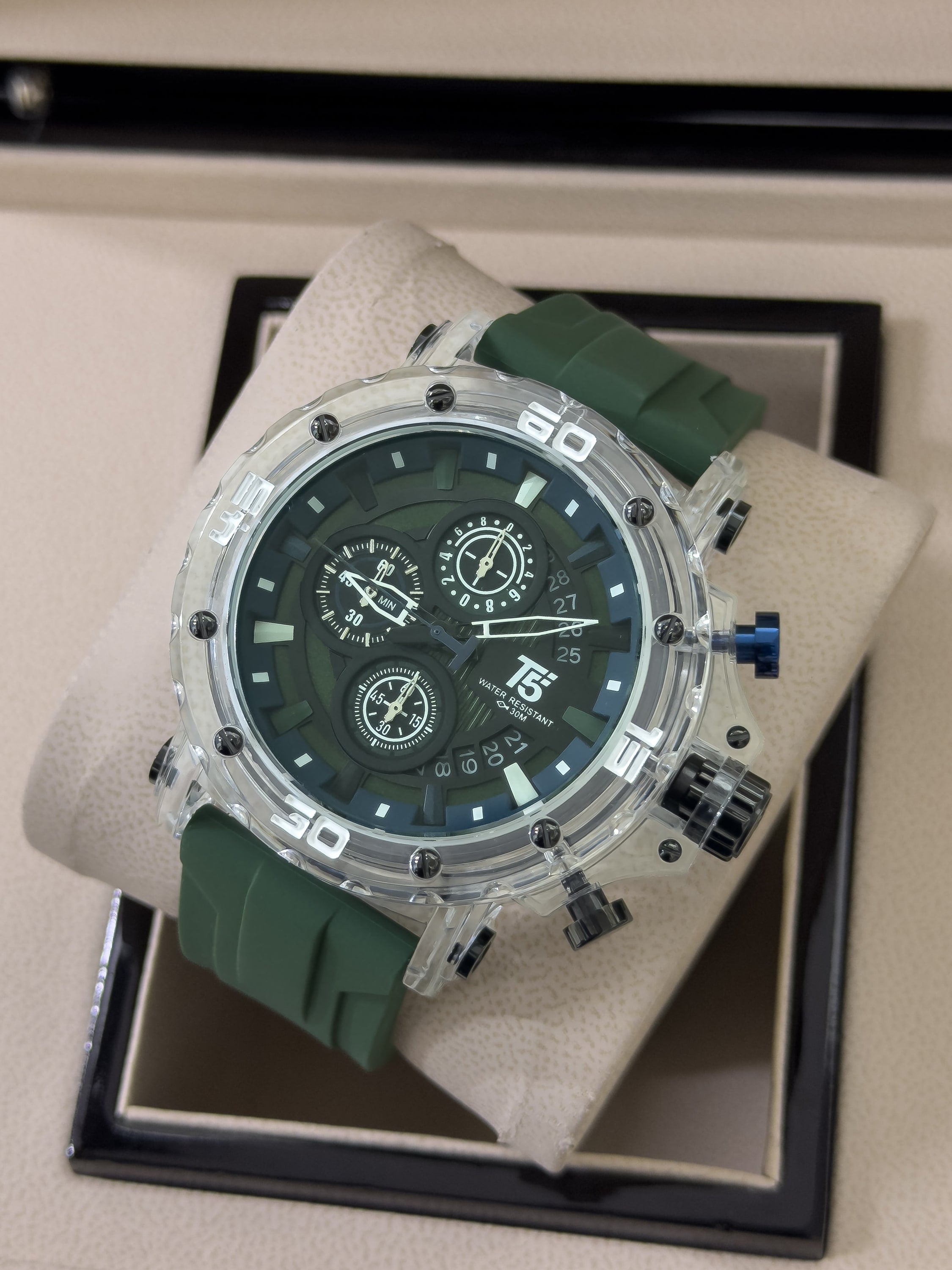 Set T5 Crystal Multi-Style | 24K Relojes