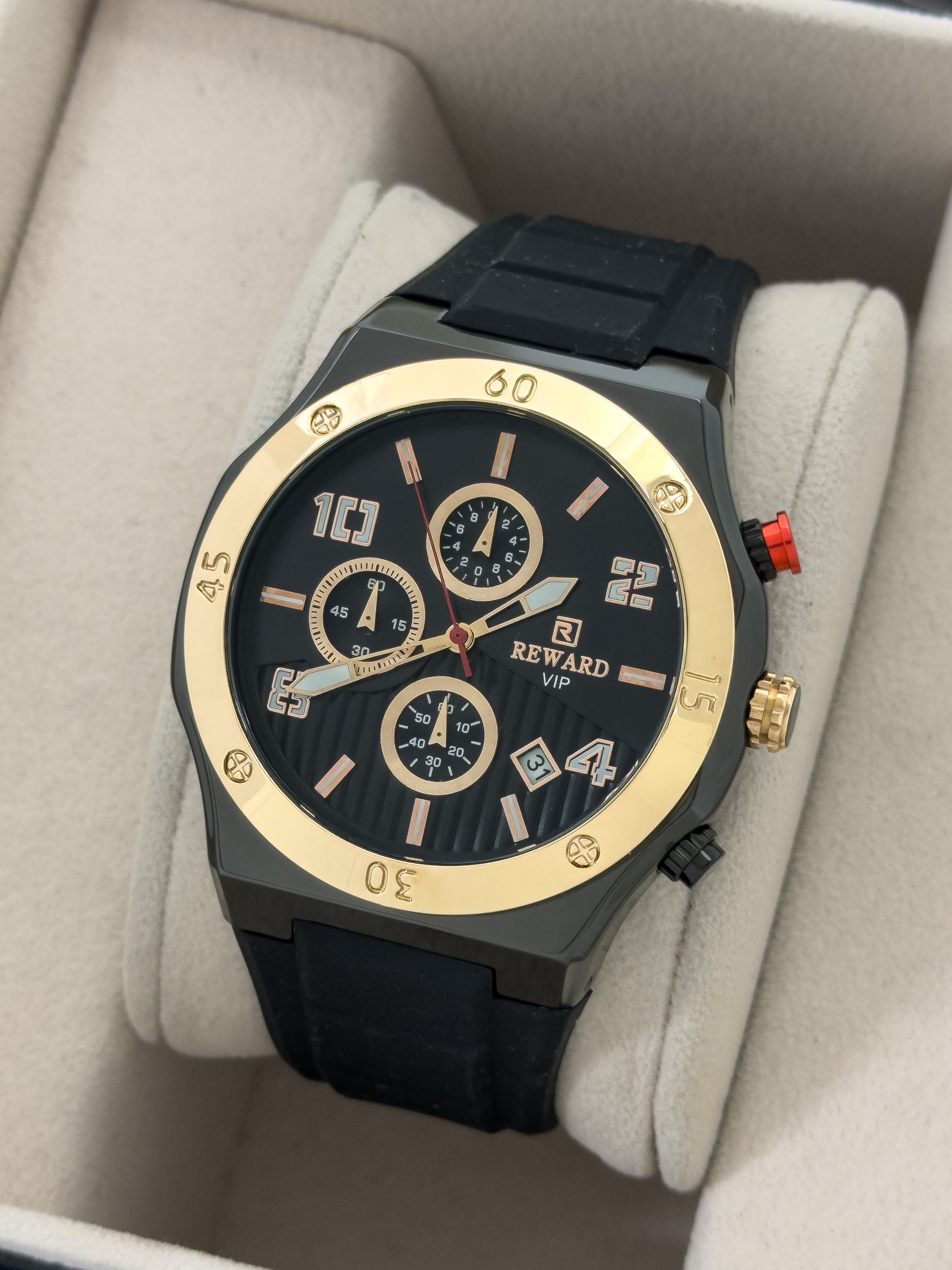 Reloj Reward VIP Velocity - NEGRO | 24K Relojes