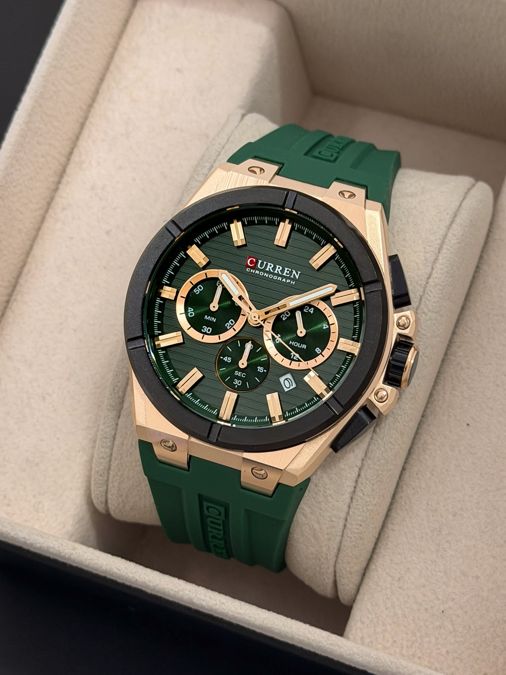 RELOJ CURREN TITANIUM FORCE - Rose Jungle | 24K Relojes