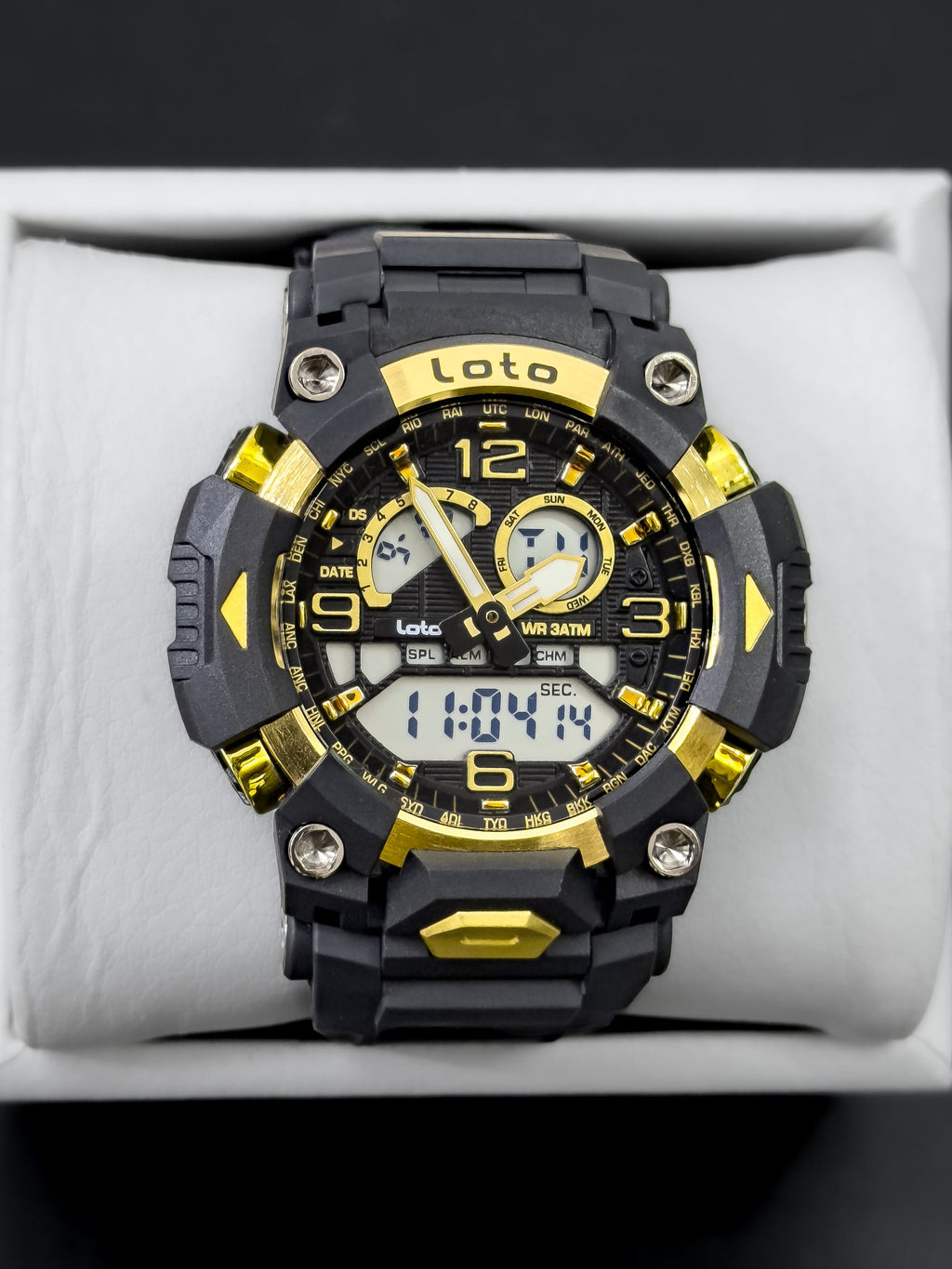 Reloj Loto Maverick Tactical Hybrid - Gold Striker Tactical | 24K Relojes