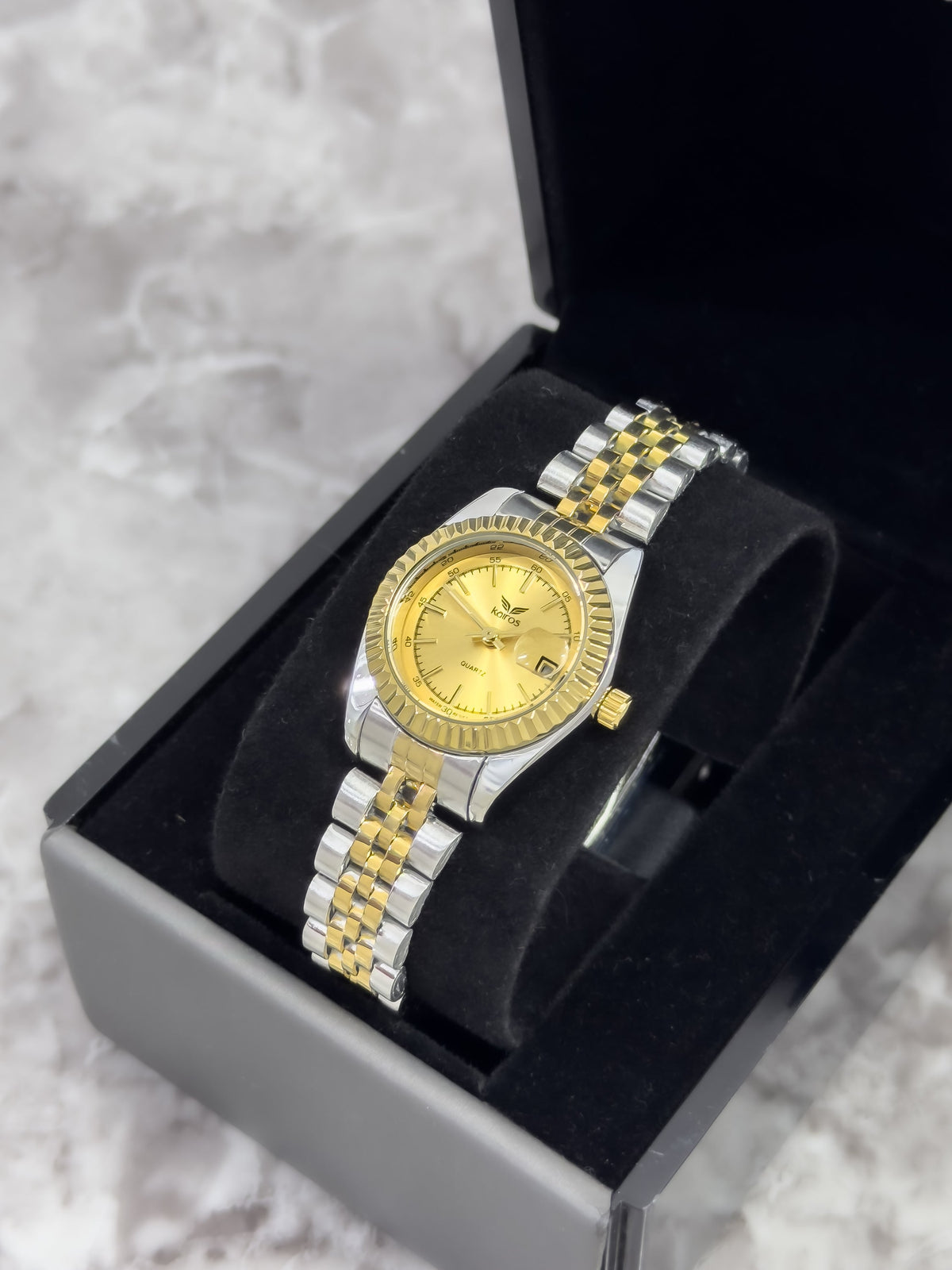 Relo para Damaj Kairos Prestige - Bicolor Oro Radiante | 24K Relojes