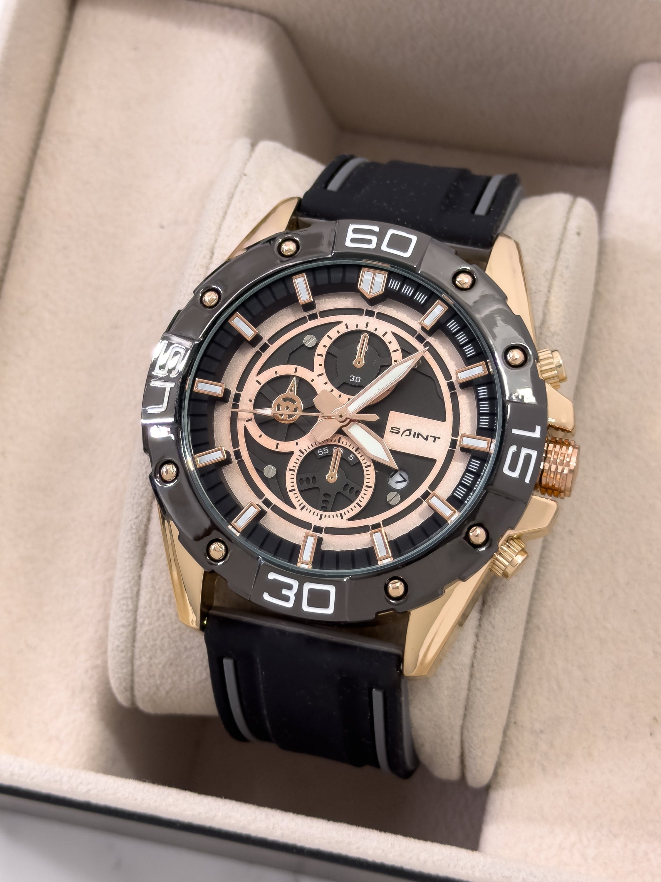 Reloj Saint Apex Sport - ORO ROSA | 24K Relojes