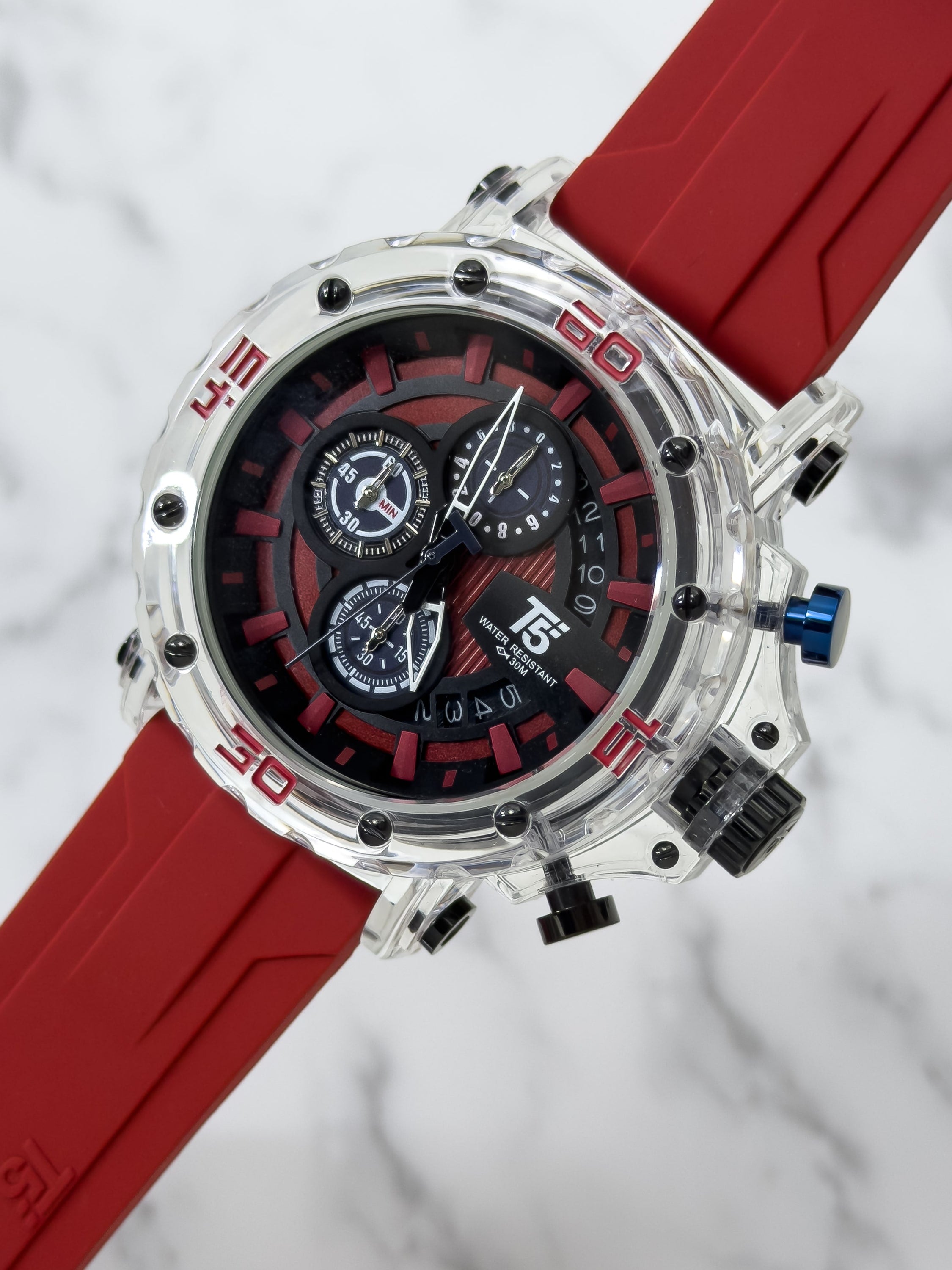 Reloj para Hombre The T5 Crystal Armor | 24K Relojes