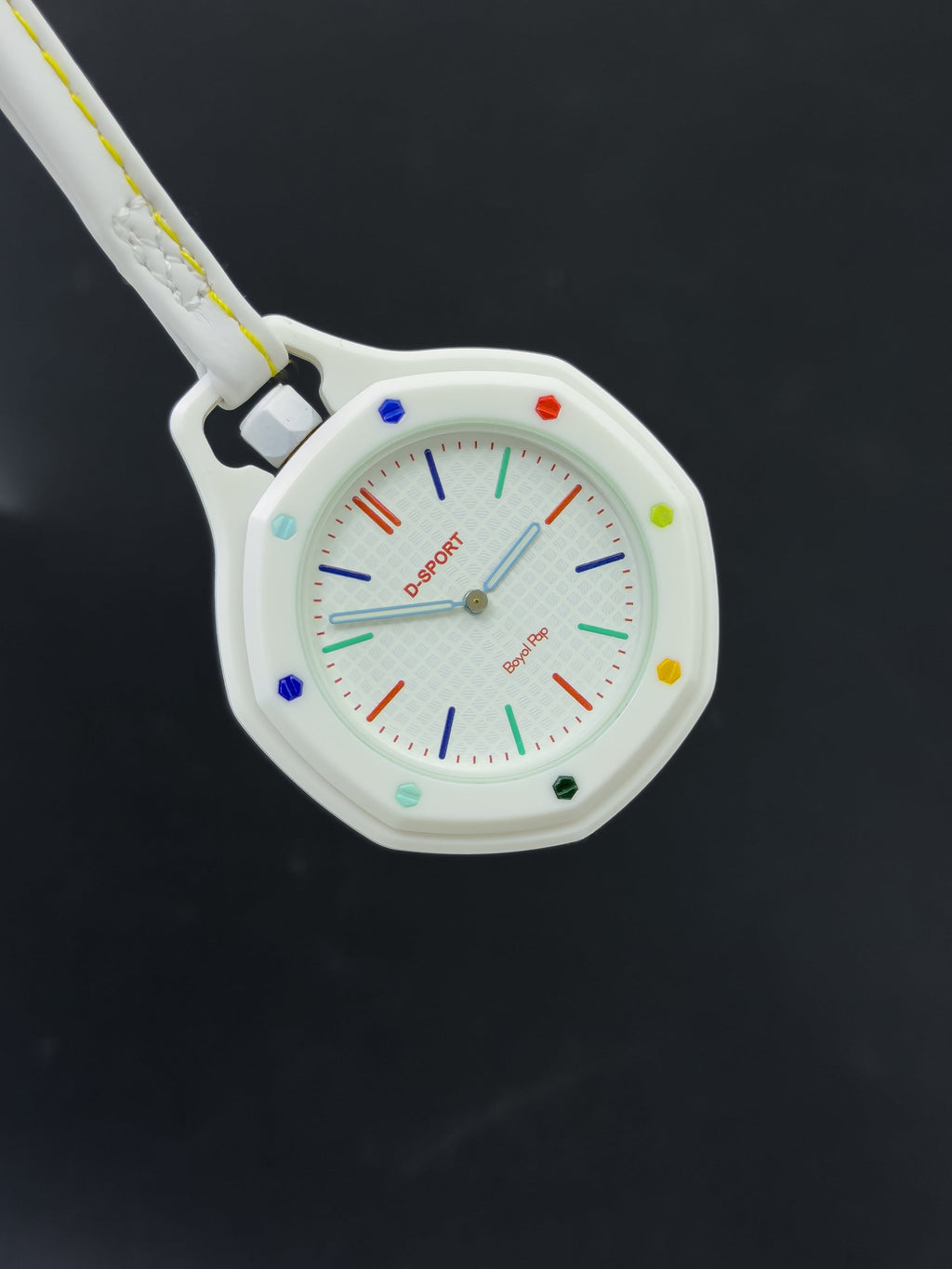 Reloj de Bolsillo The Fusion Royal Octo - White Pop | 24K Relojes