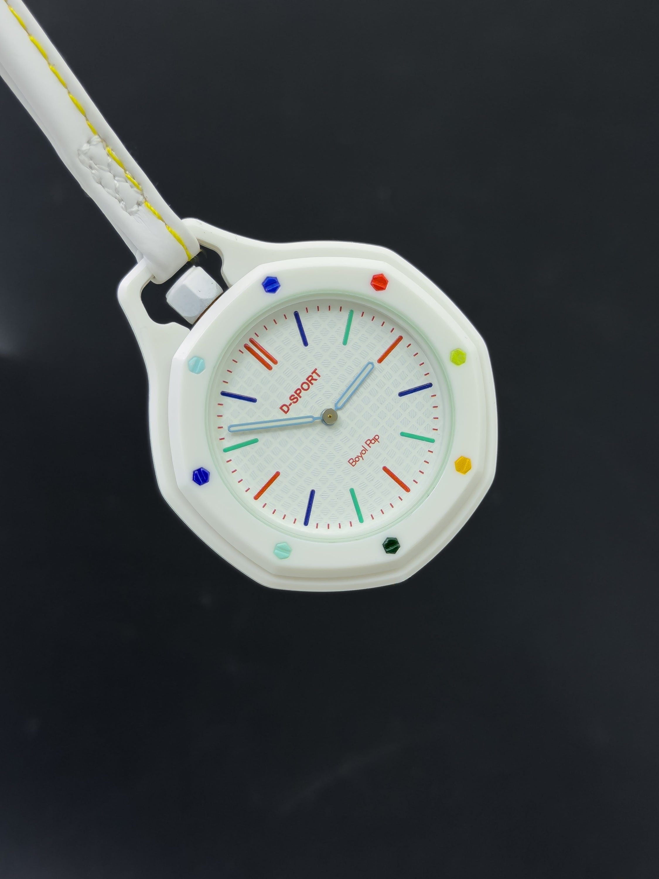 Reloj de Bolsillo The Fusion Royal Octo - White Pop | 24K Relojes