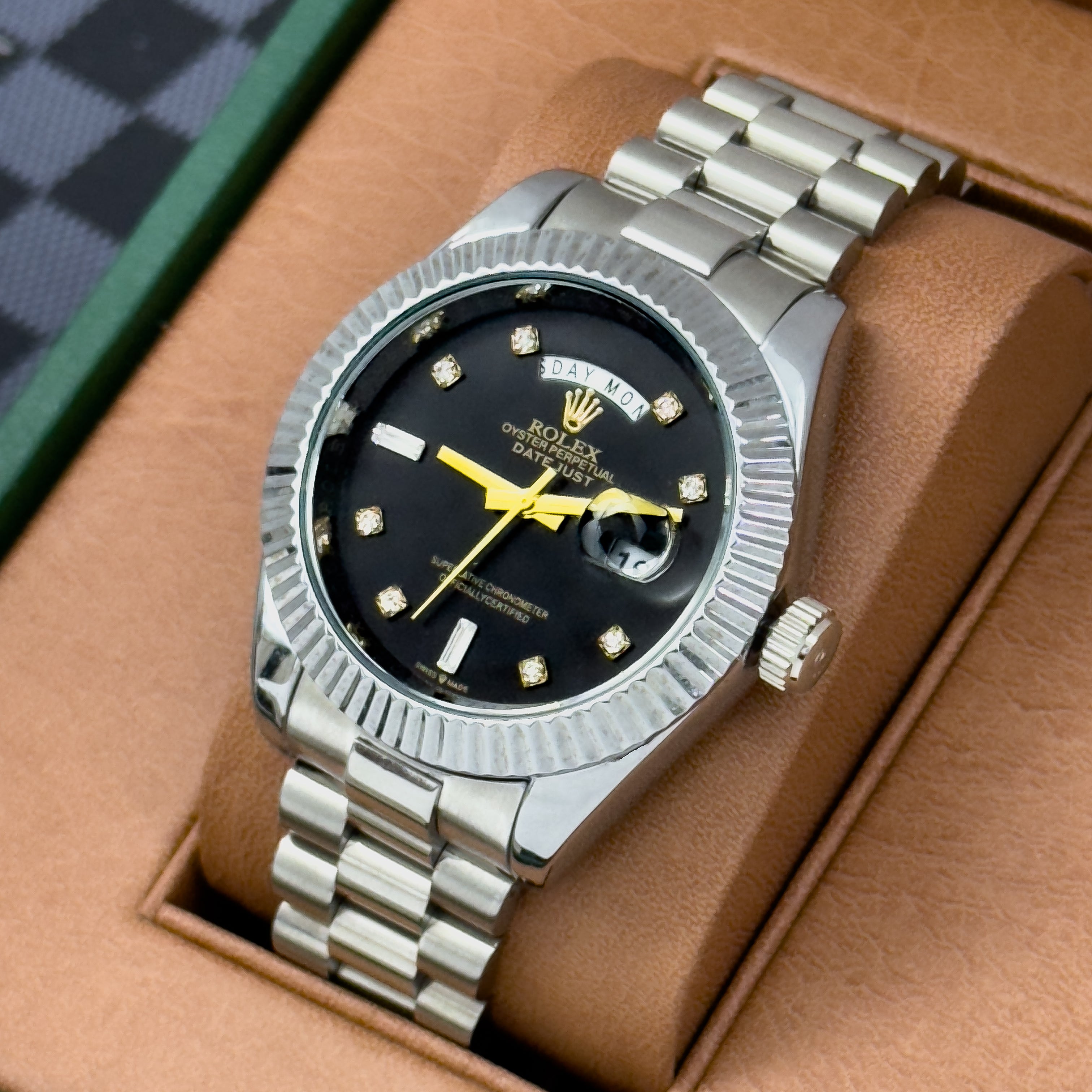 RELOJ RX PRESIDENT METALICO