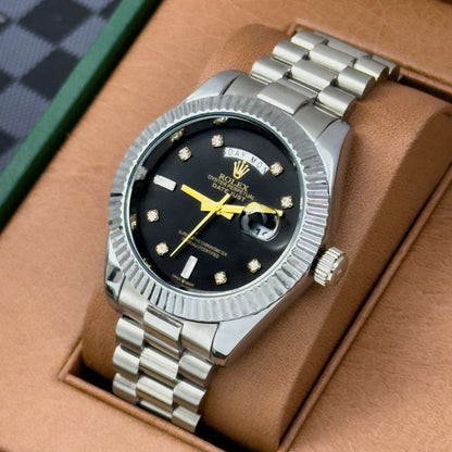 RELOJ RX PRESIDENT METALICO