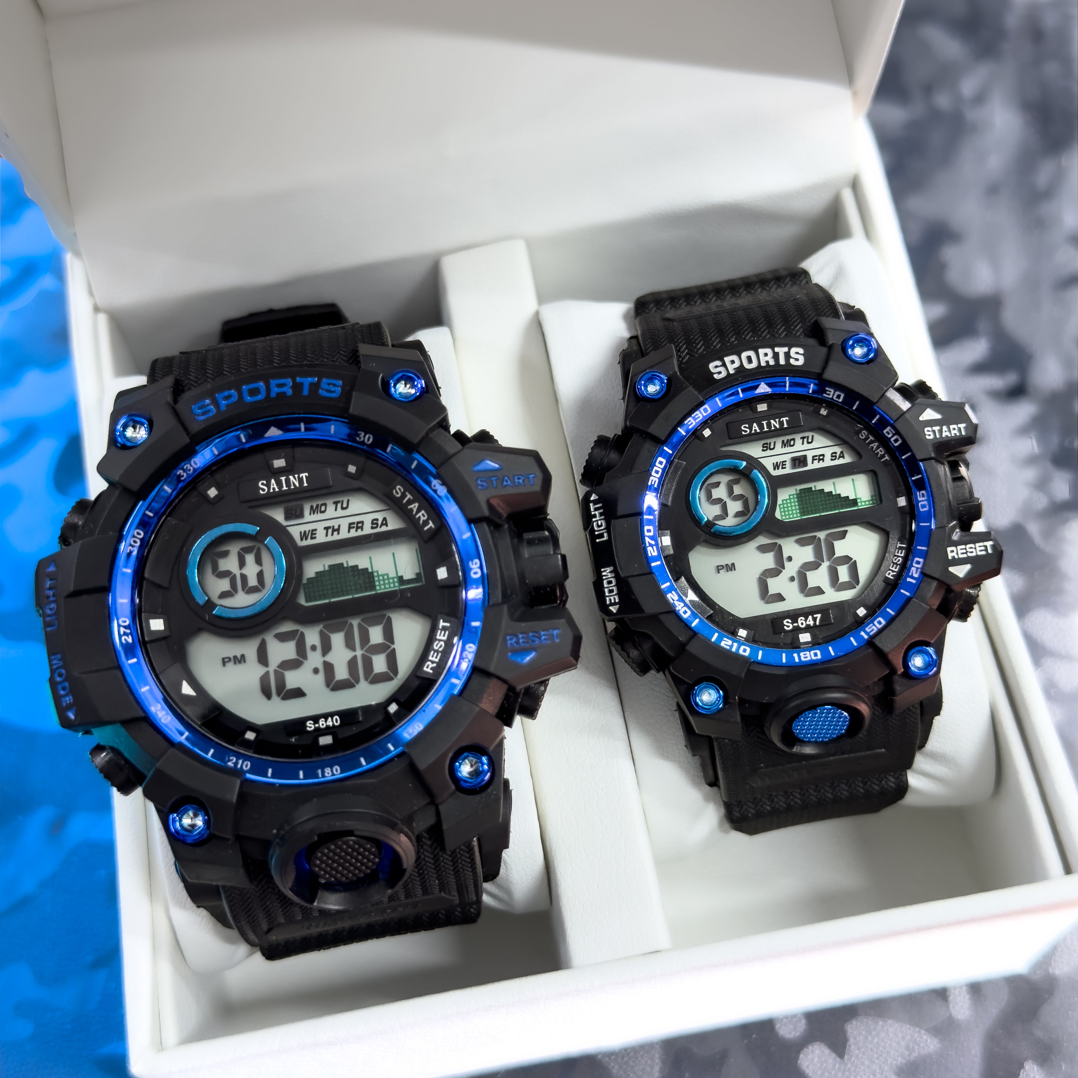 RELOJ PAREJAS DEPORTIVO