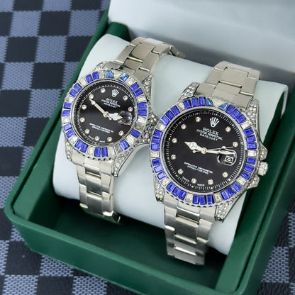RELOJ RX PAREJAS  ROYAL DUO