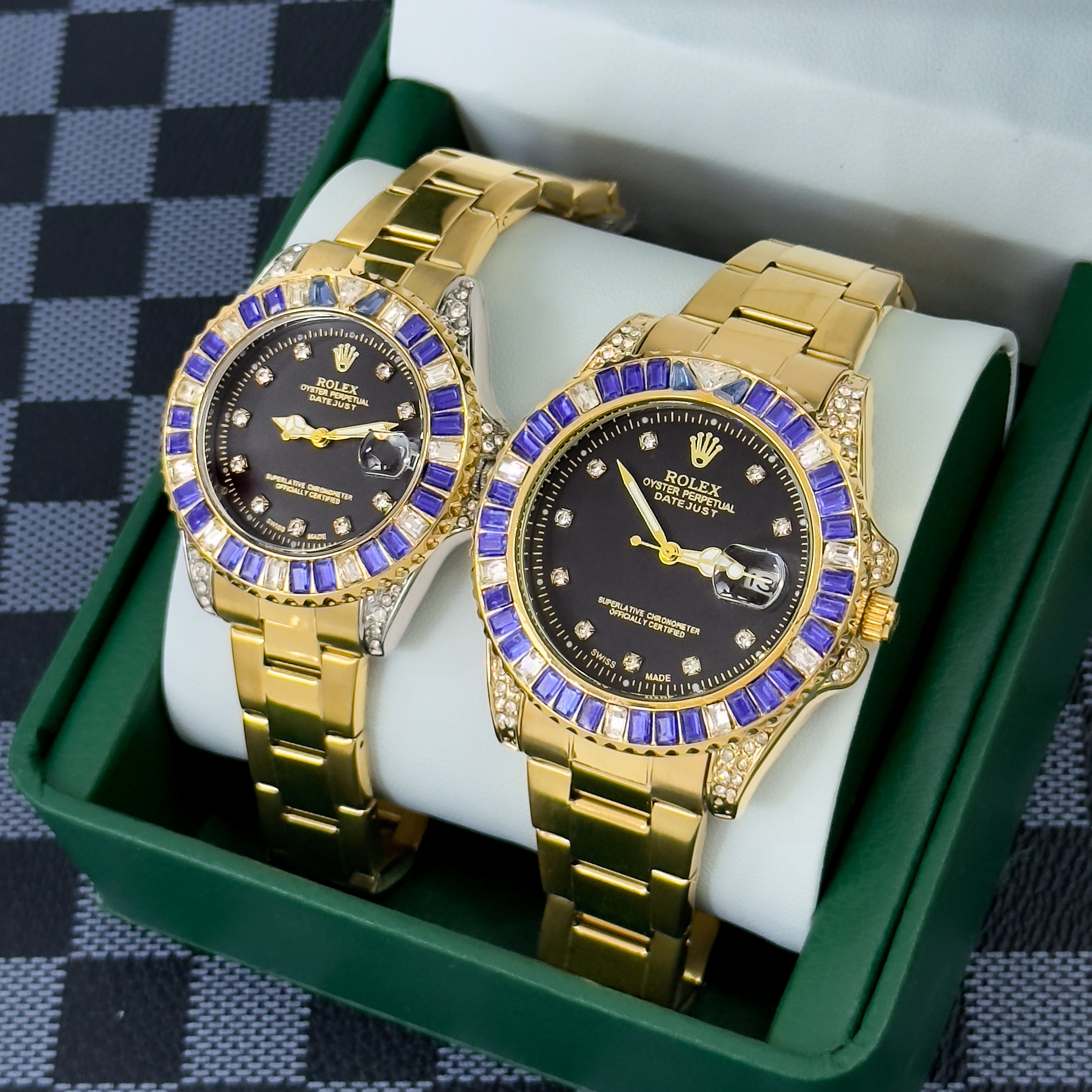 RELOJ RX PAREJAS  ROYAL DUO