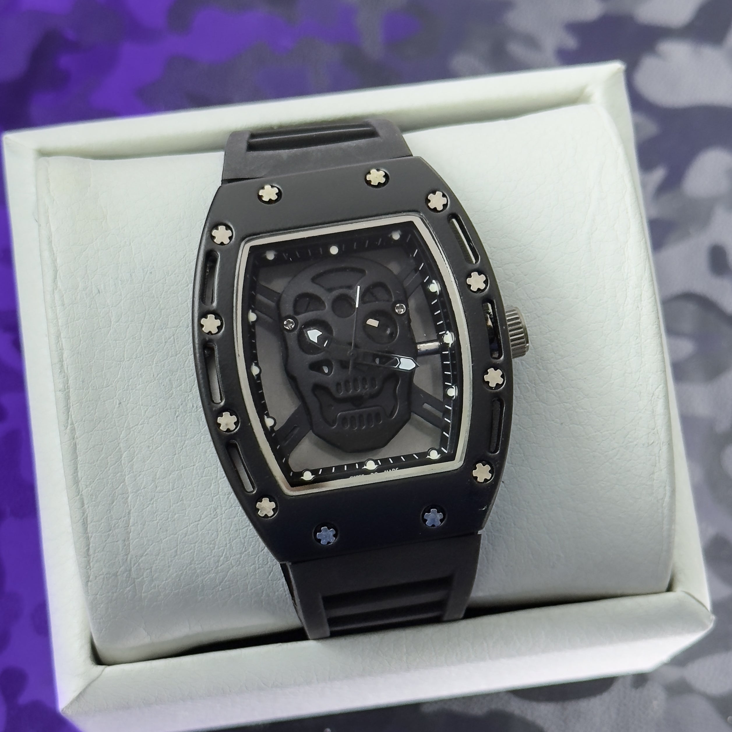 RELOJ CALAVERA MONARCA