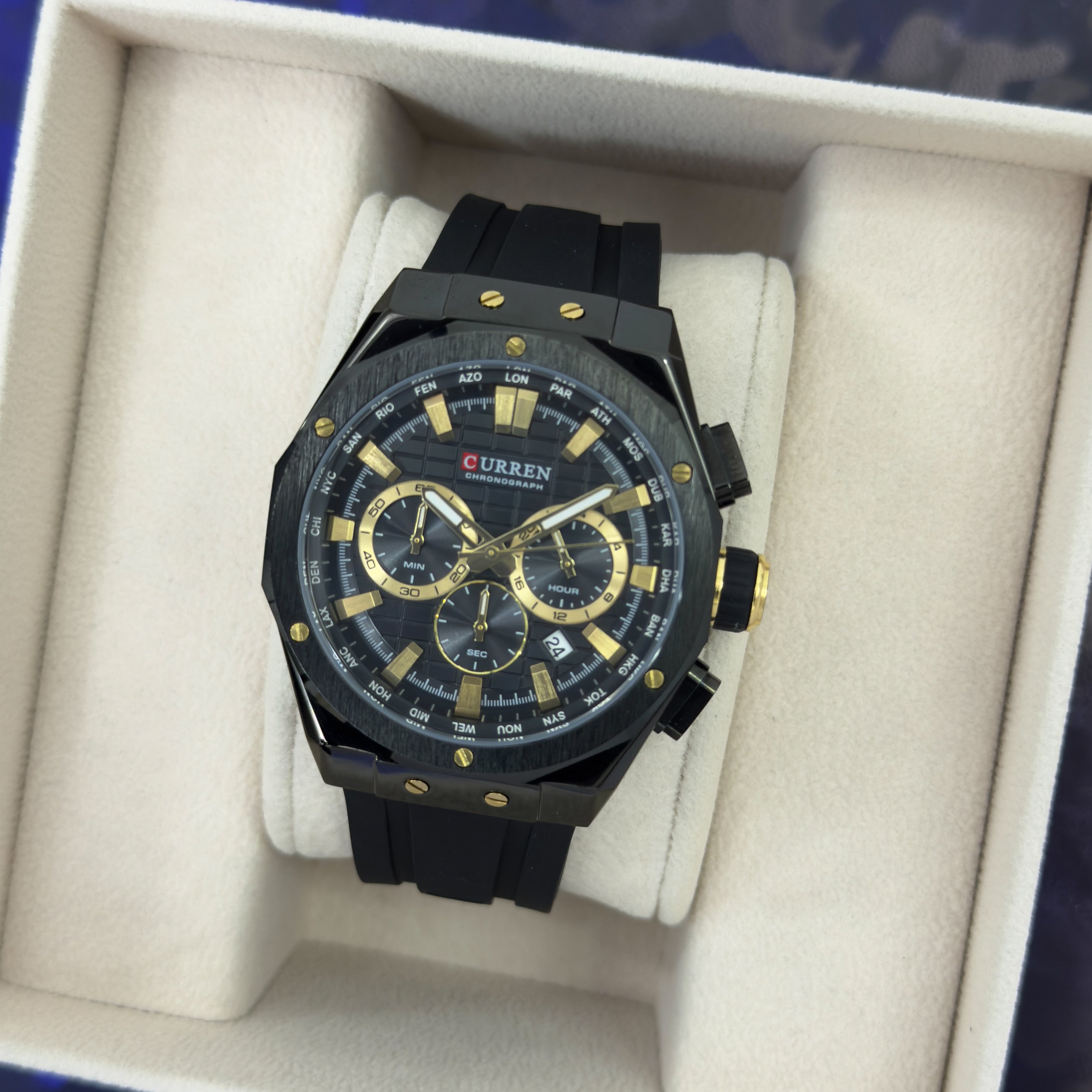 RELOJ CURREN CRONO PREMIUM