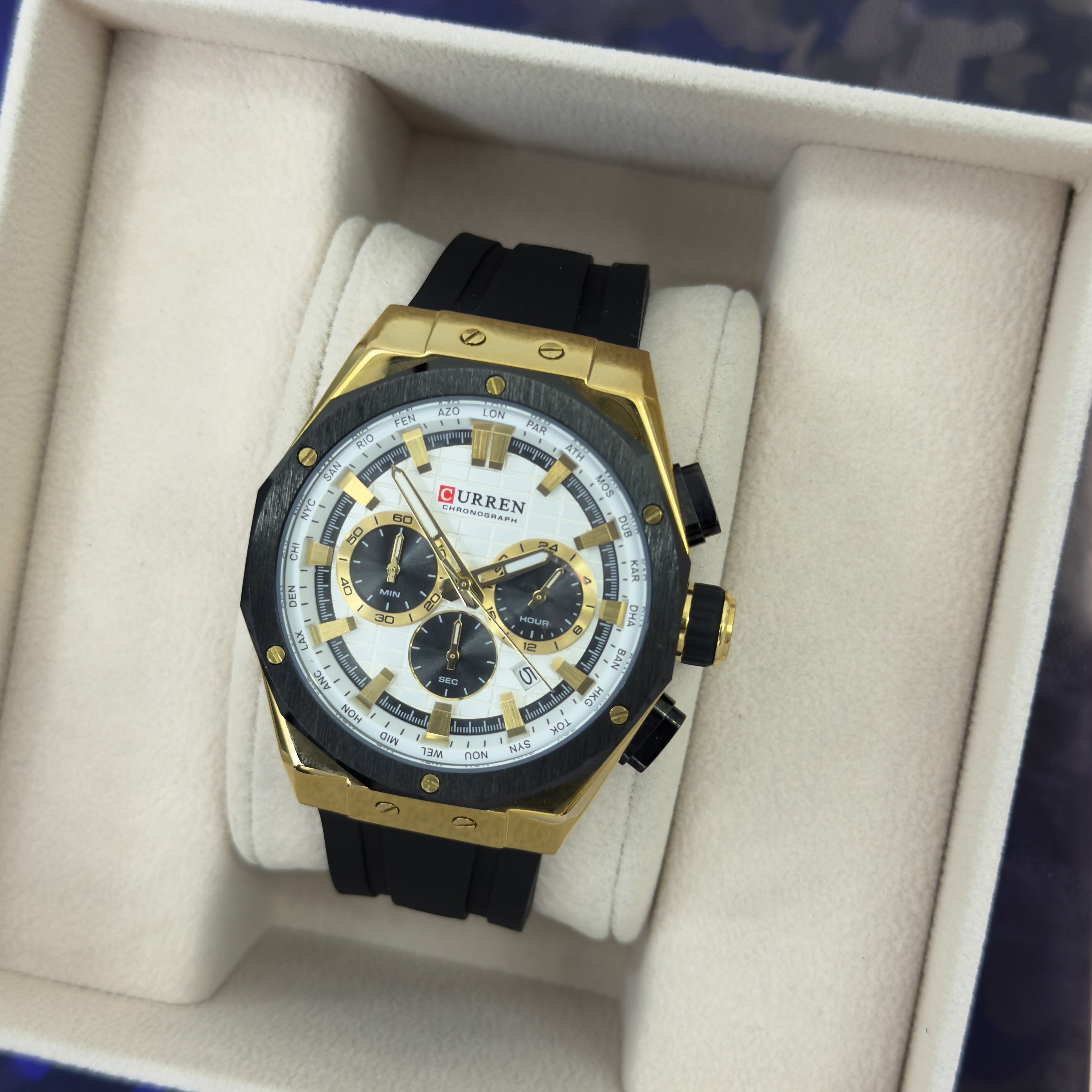 RELOJ CURREN CRONO PREMIUM