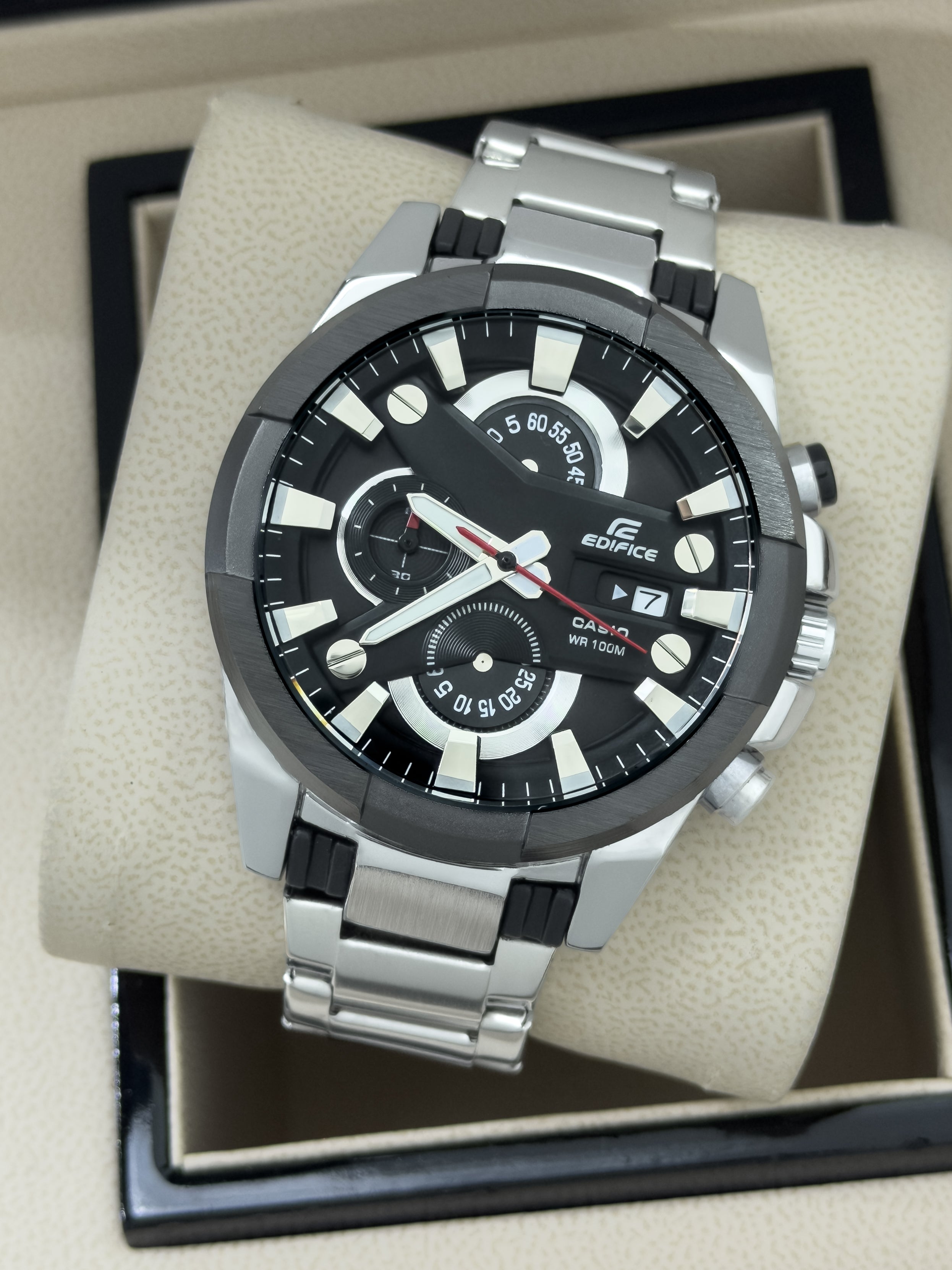 Reloj Cronógrafo Vértice en Acero