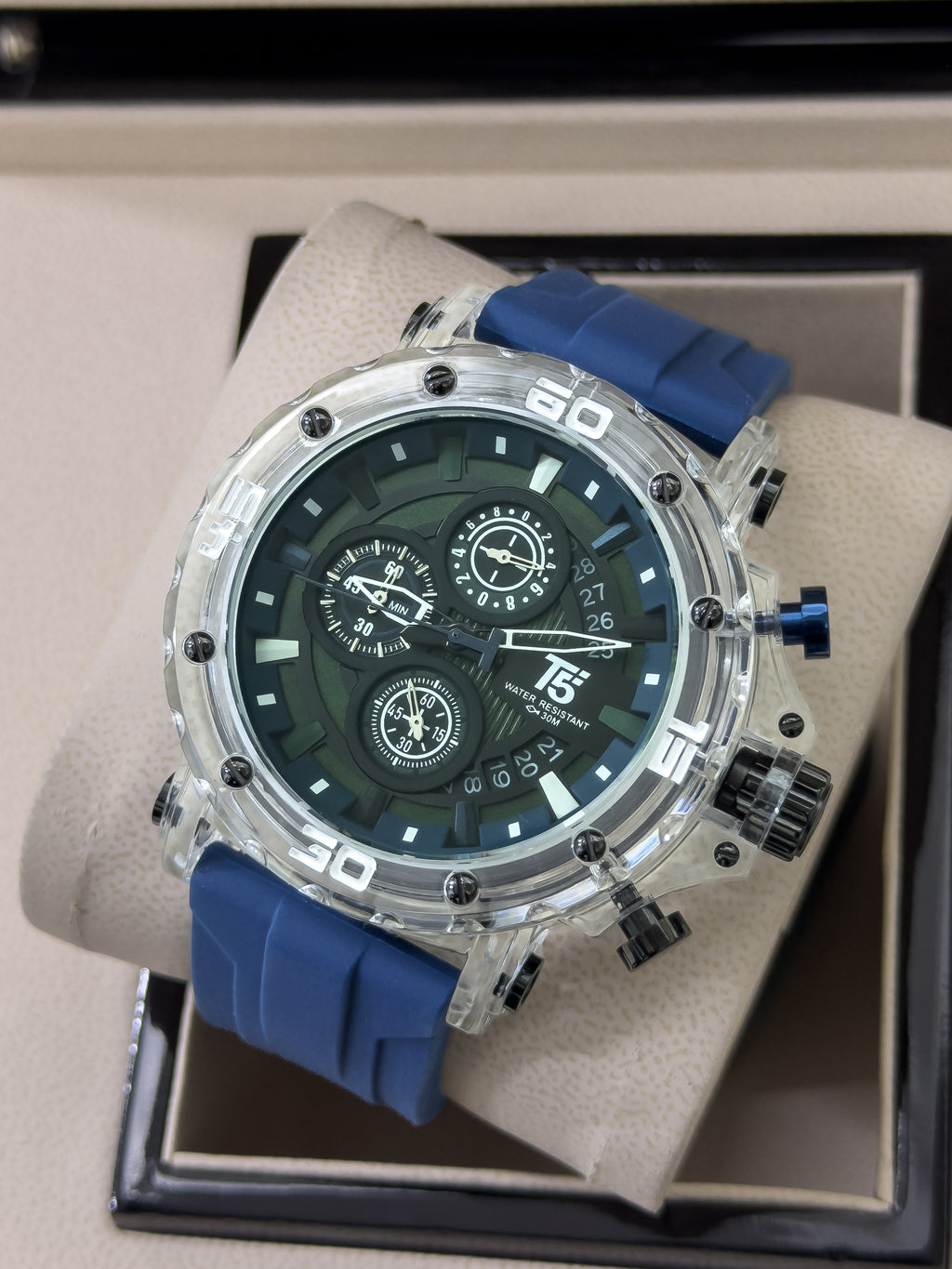 Set T5 Crystal Multi-Style | 24K Relojes