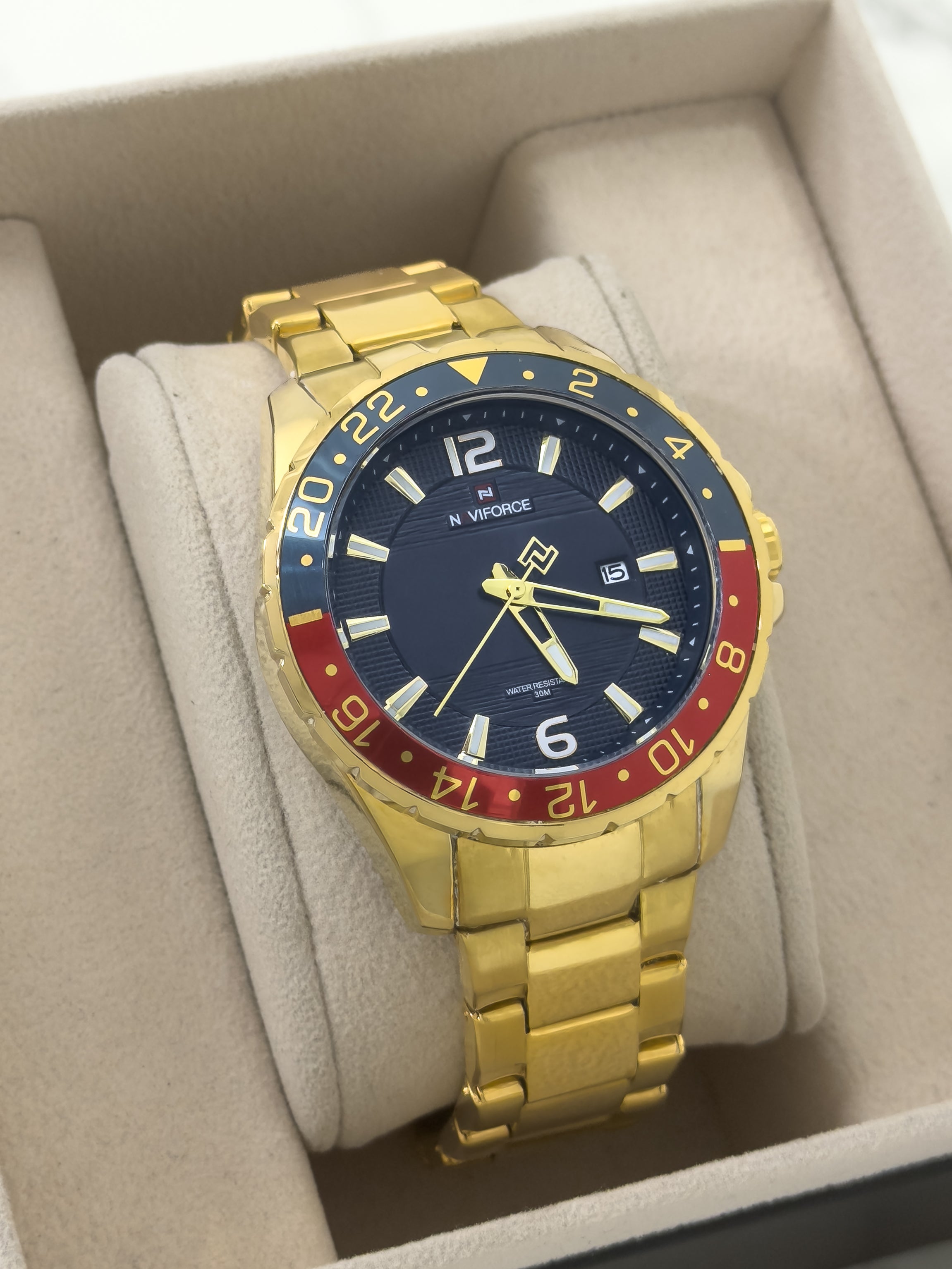 Reloj para Hombre Naviforce Crimson Gold