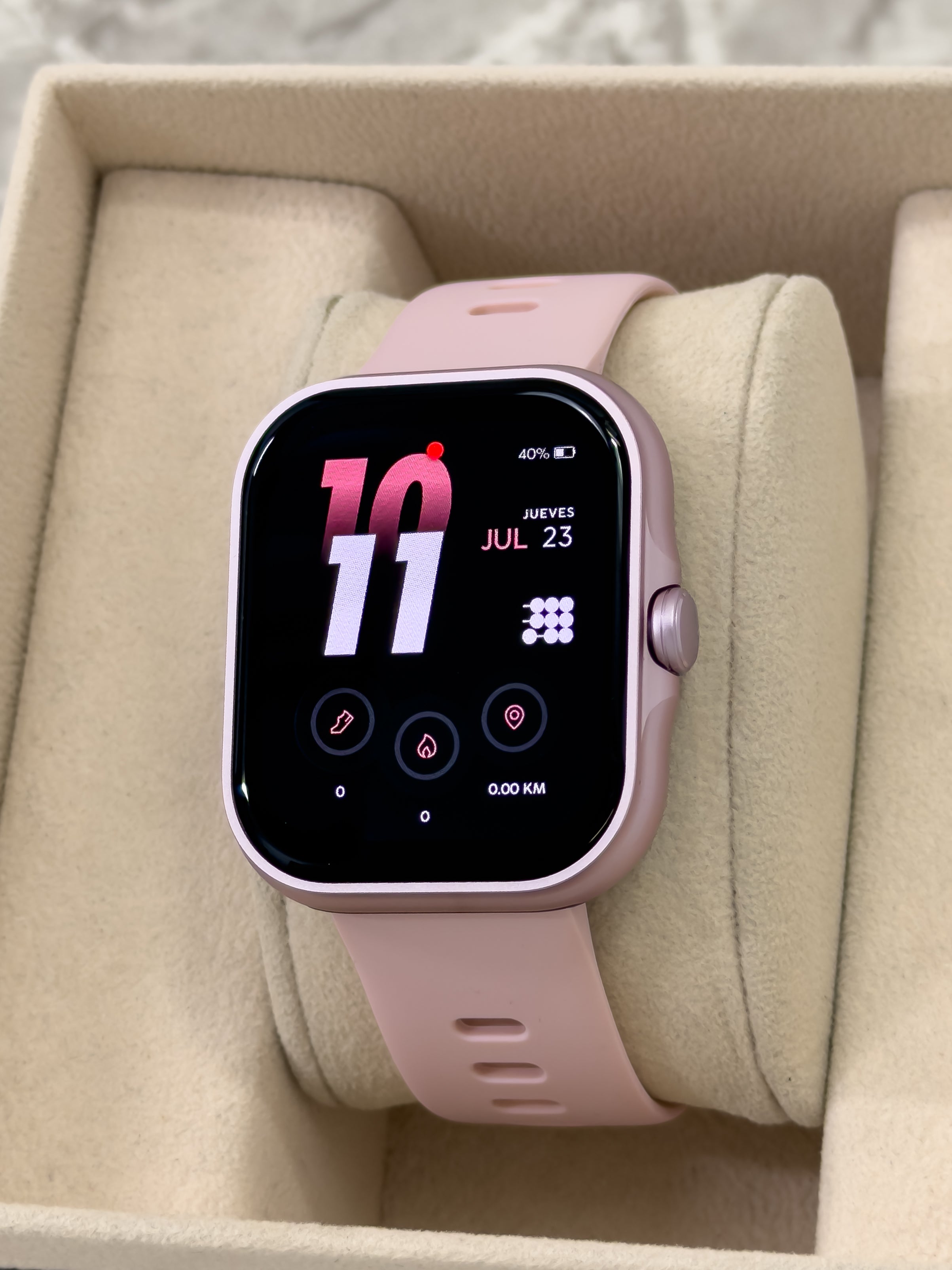 Smartwatch Cubitt Horizon - Rosa Cuarzo | 24K Relojes