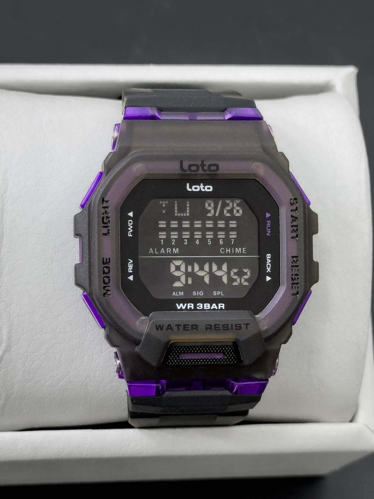 Reloj Loto Digital Sport Tactic - Ultra Violet | 24K Relojes