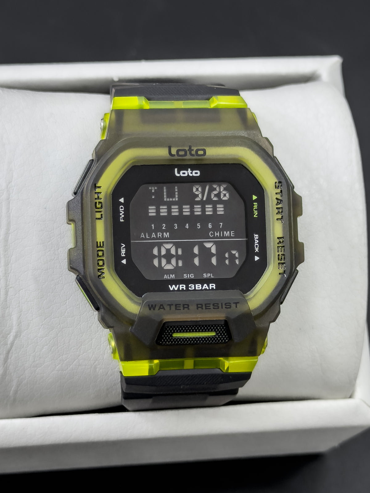 Reloj Loto Digital Sport Tactic - Electro Lime | 24K Relojes