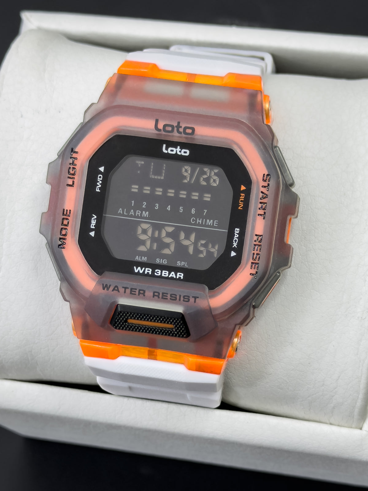 Reloj Loto Digital Sport Tactic - Sunset Orange | 24K Relojes