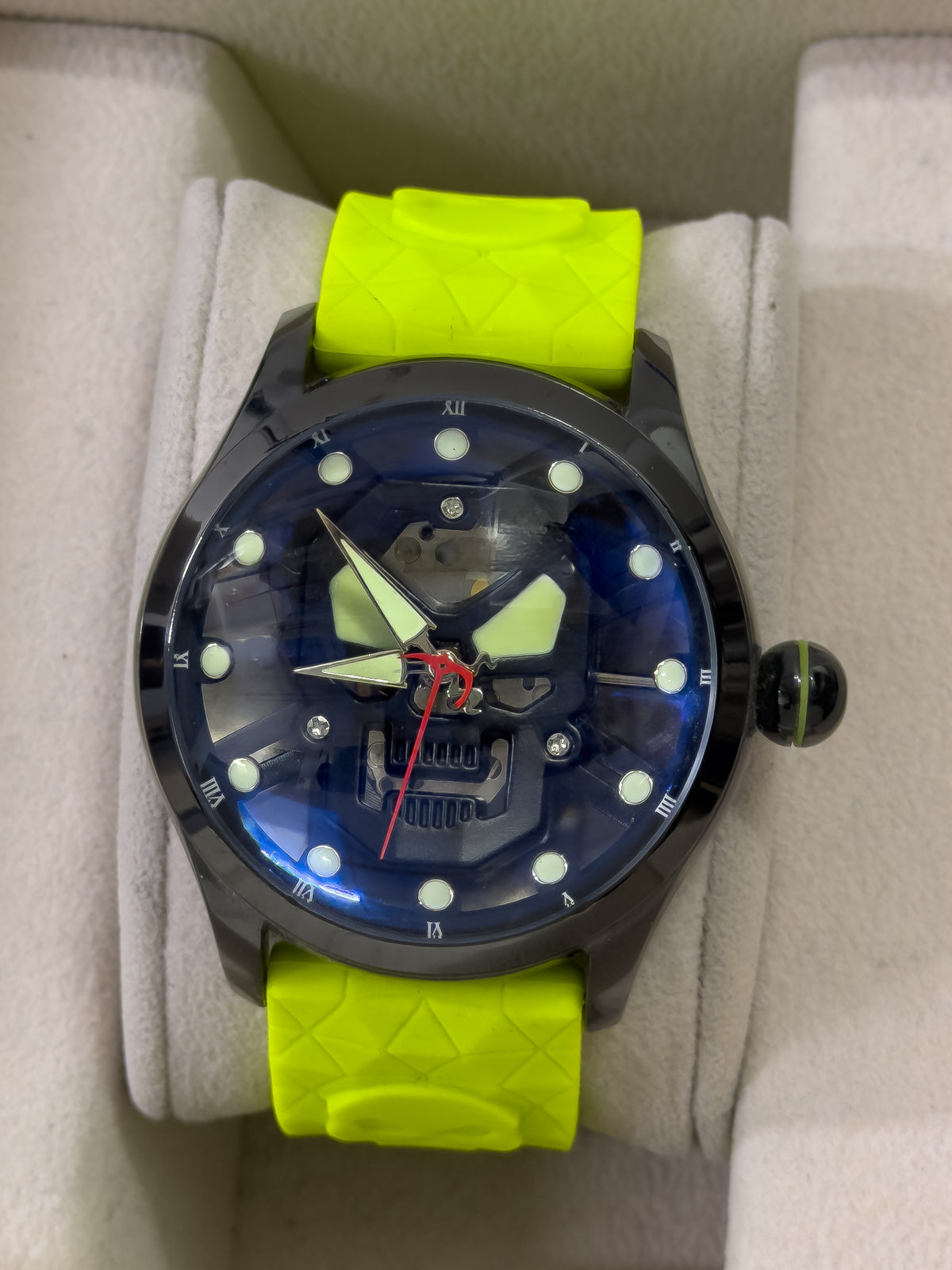 Reloj para Hombre the Skull Saint - Voltio Radiactivo | 24K Relojes