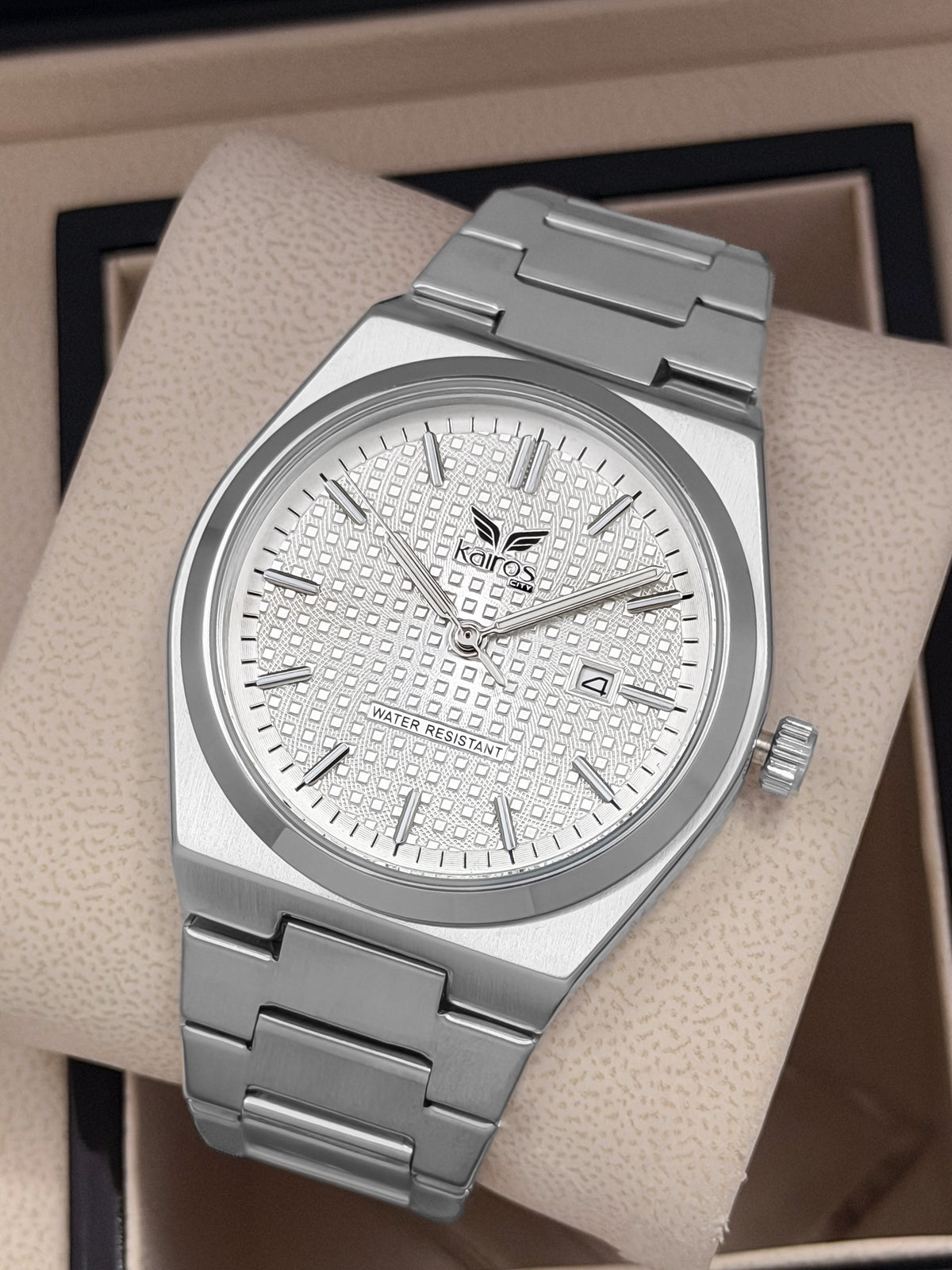 Reloj para Hombre Kairos Quantum - Acero Puro | 24K Relojes