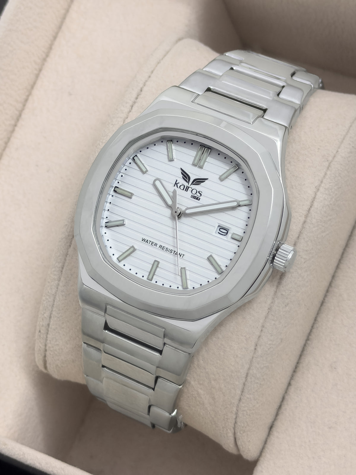 Reloj para Hombre Kairos Prestige - Acero Glaciar | 24K Relojes
