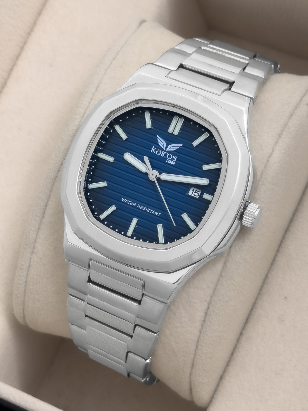 Reloj para Hombre Kairos Prestige - Acero Océano | 24K Relojes