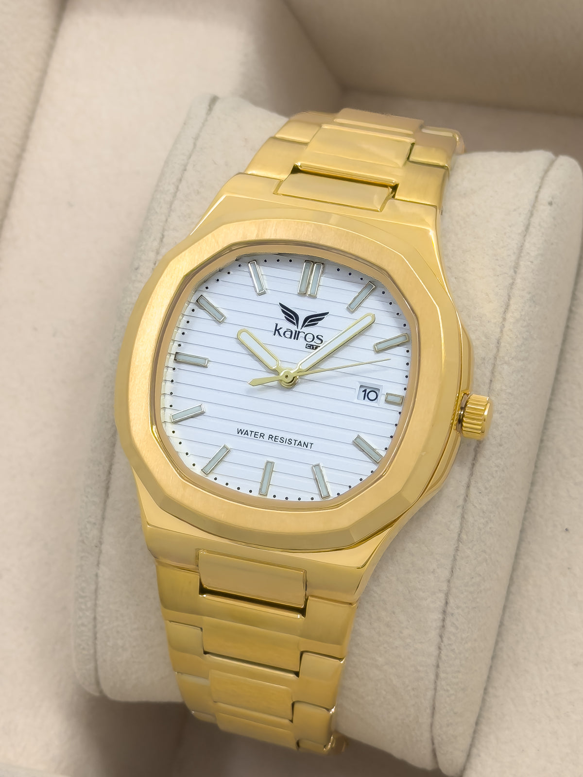 Reloj para Hombre Kairos Prestige - Dorado Níveo | 24K Relojes