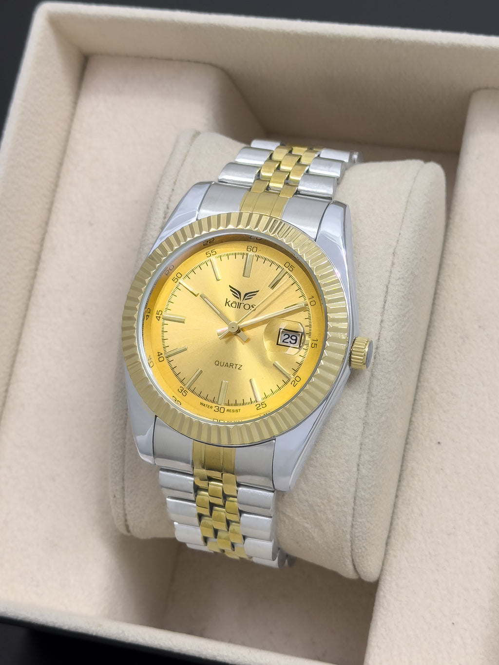 Reloj para Hombre Kairos Elegance - Royal Bicolor Oro | 24K Relojes