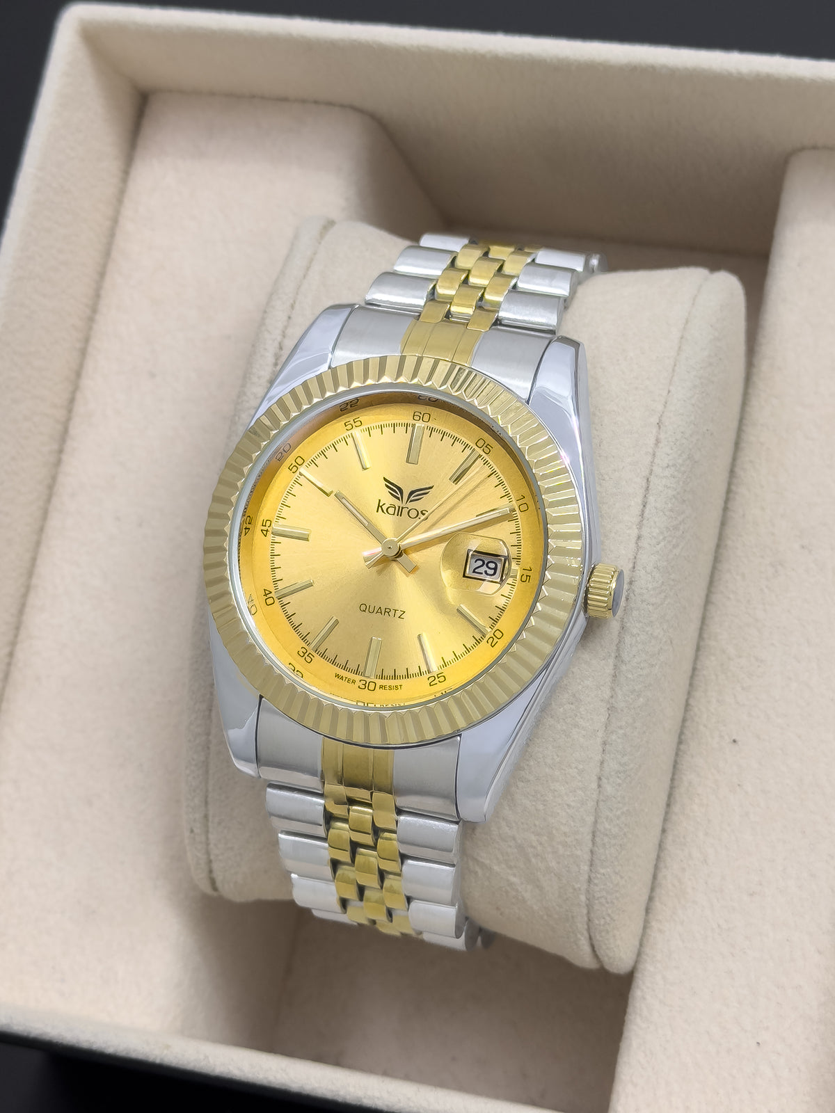 Reloj para Hombre Kairos Elegance - Royal Bicolor Oro | 24K Relojes