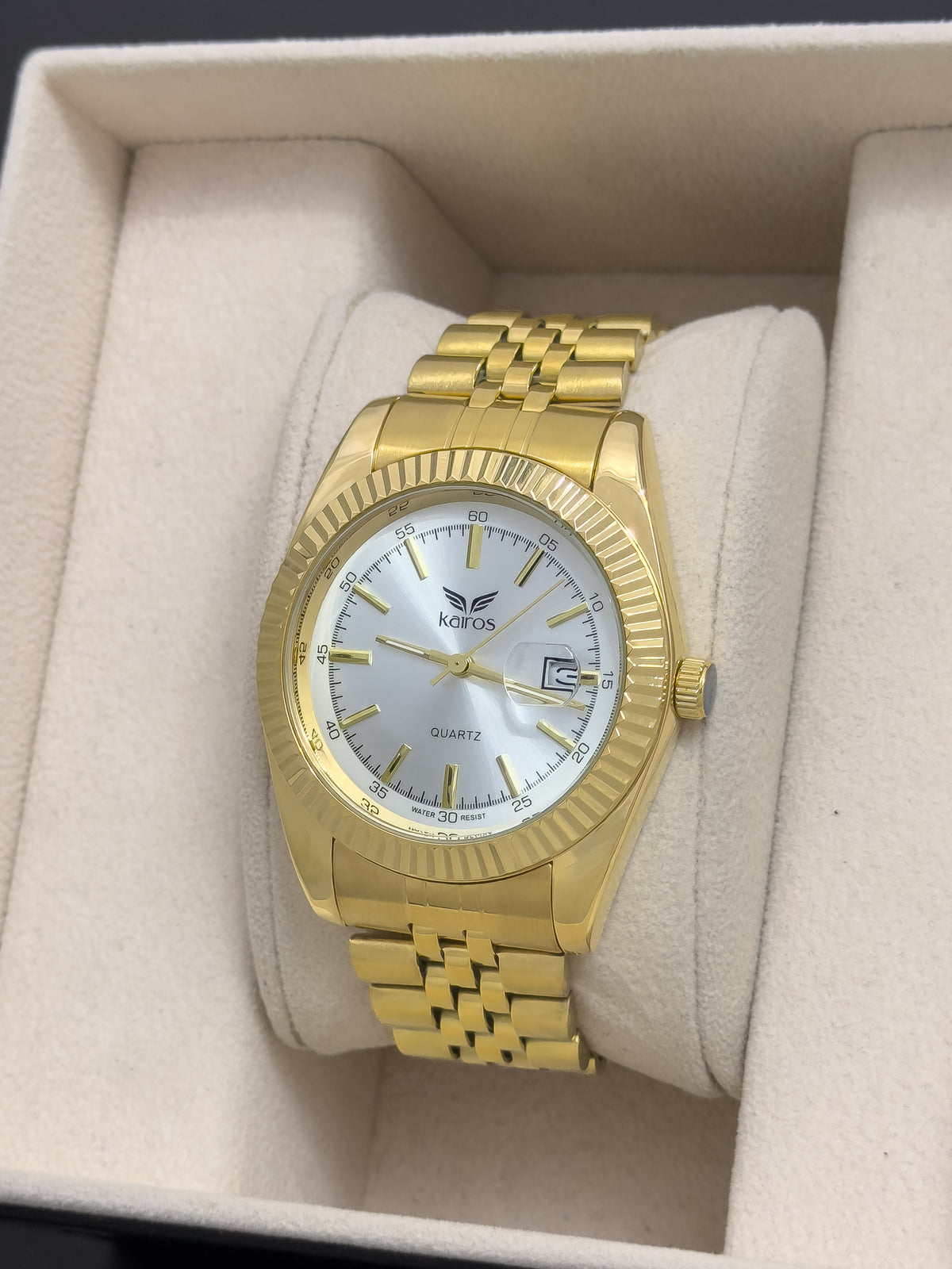 Reloj para Hombre Kairos Elegance - Full Gold Imperial | 24K Relojes