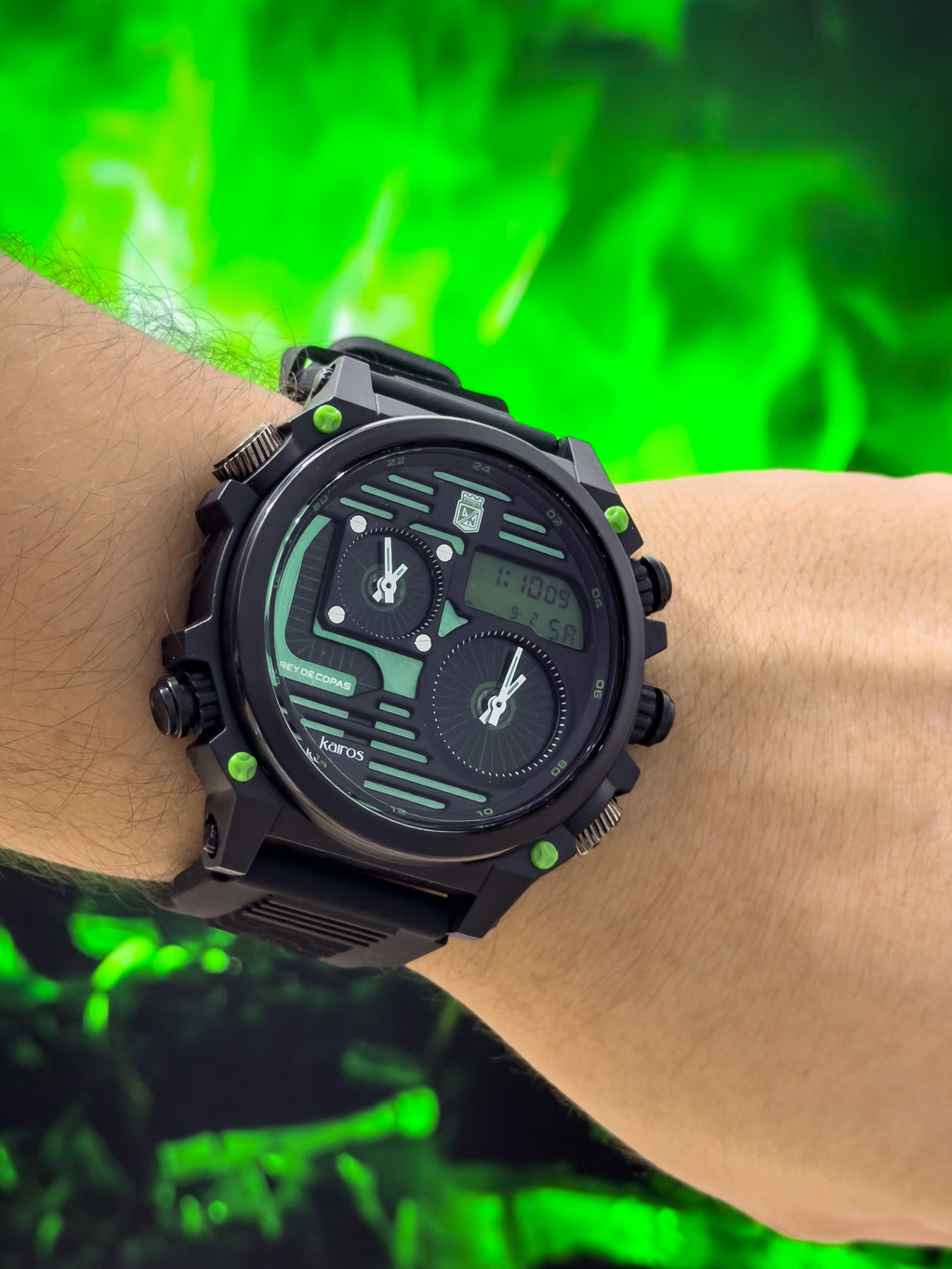 Reloj Deportivo Kairos Atletico Nacional | 24K Relojes