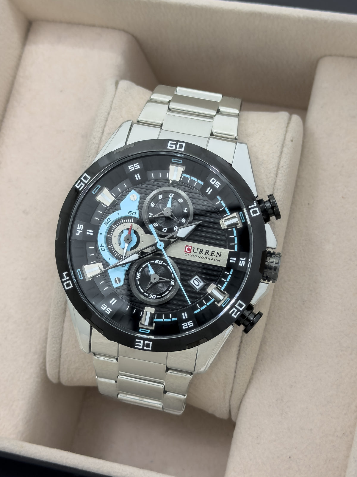 RELOJ CURREN TURBO ENGINE - Ice Steel | 24K Relojes