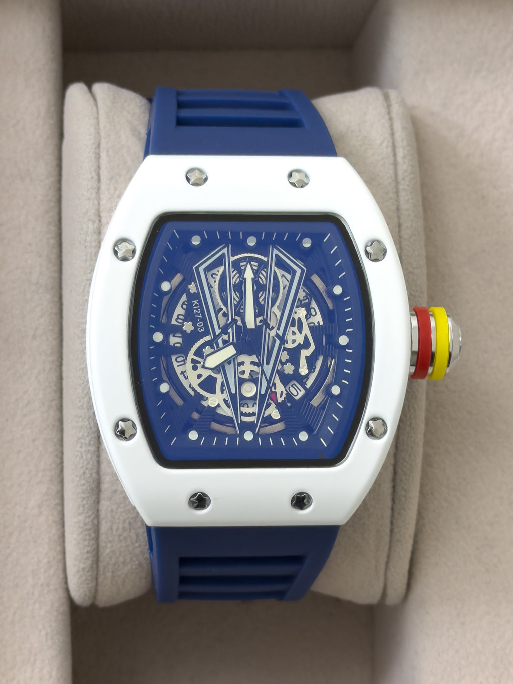 Reloj Kimsoun Chronos - Azul Zafiro | 24K Relojes