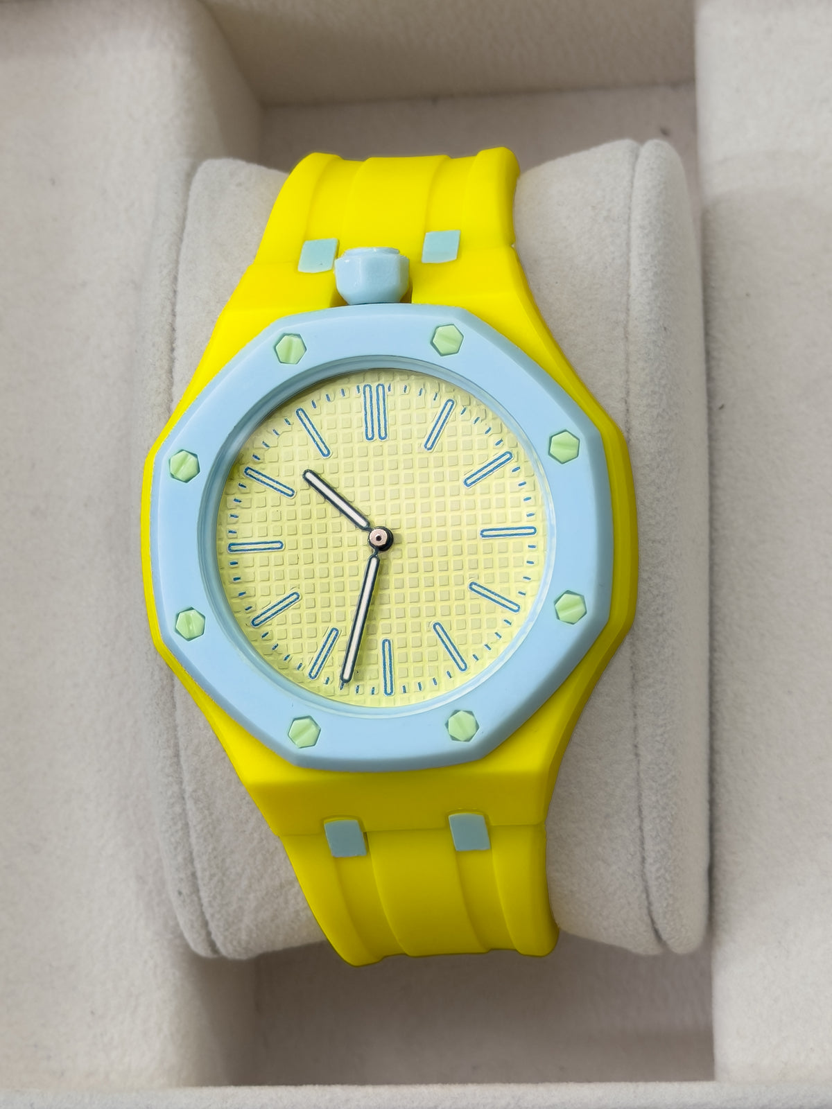 Reloj Boyal POP Vibrant Fusion - Amarillo Neón | 24K Relojes