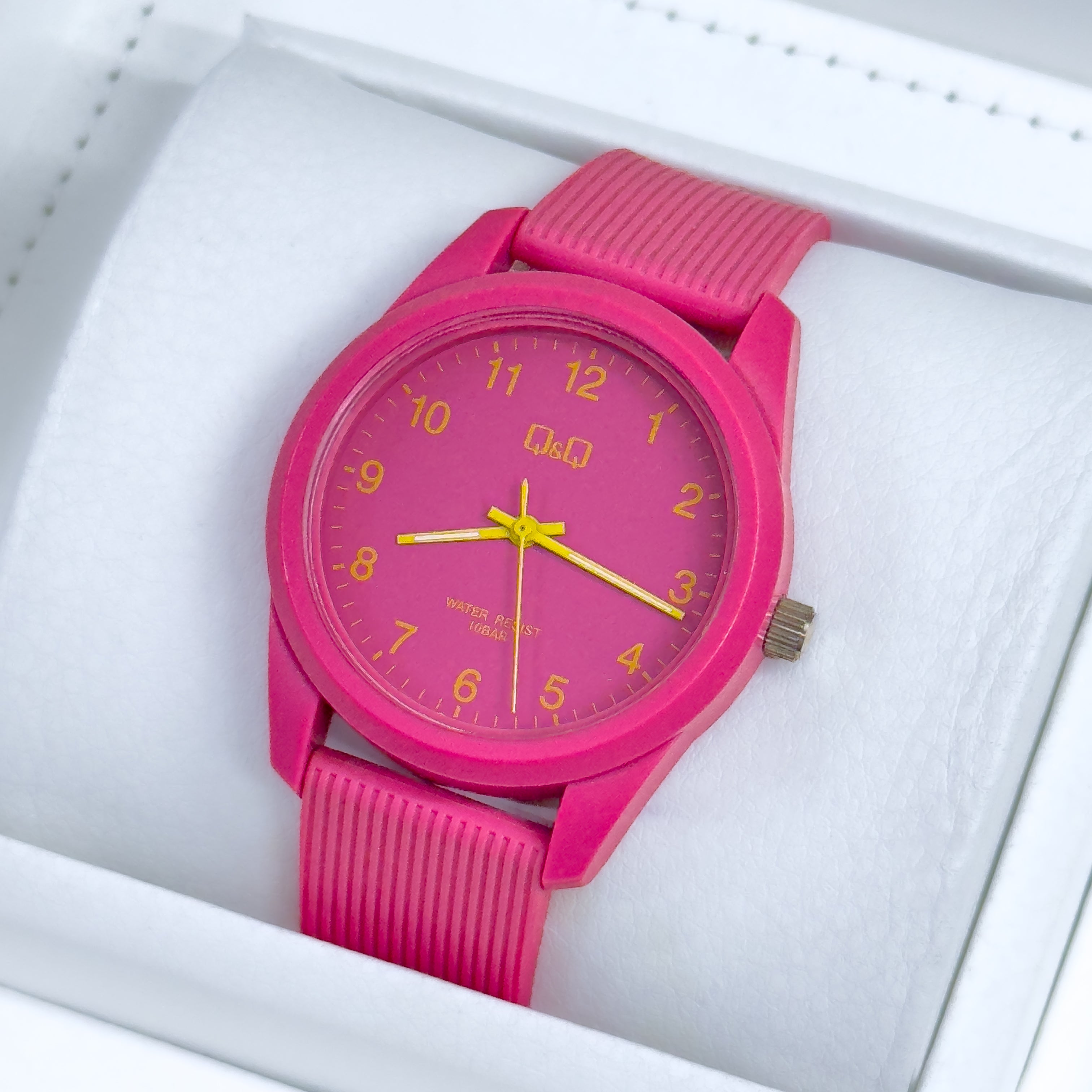 RELOJ Q&Q ROSA INTENSO