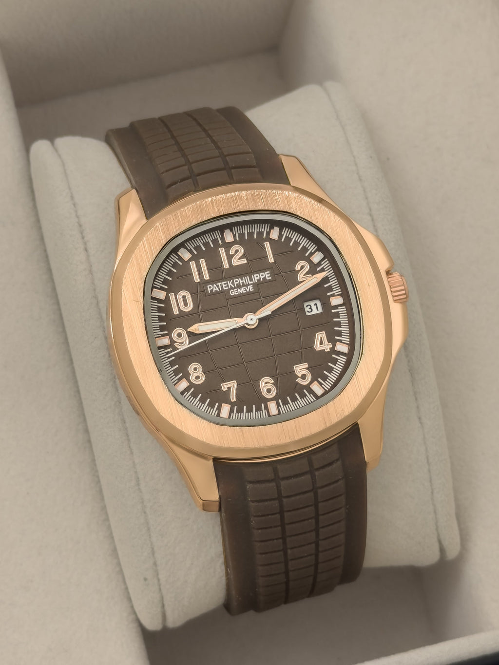 RELOJ AQUATIC ELEGANCE - Coffee Bronze | 24K Relojes