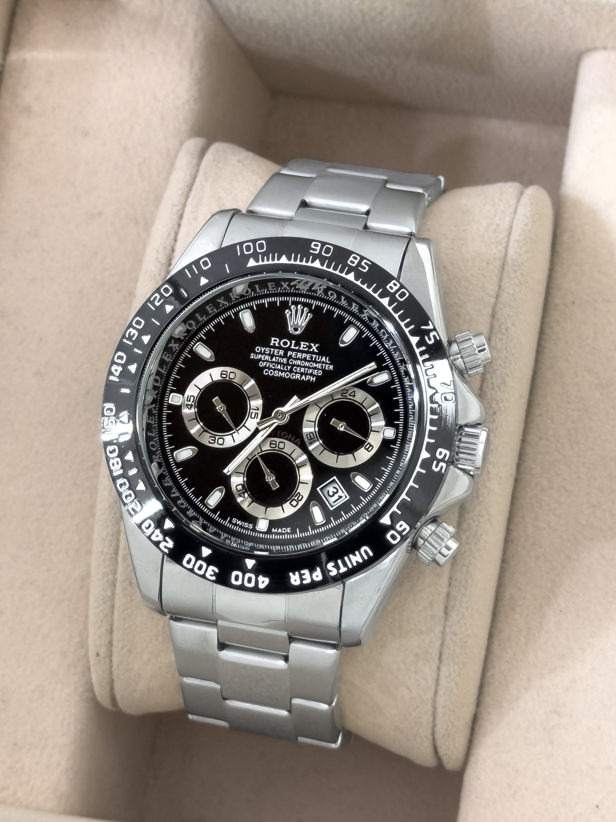 RELOJ CHRONOGRAPH LEGACY - Legacy Black Steel | 24K Relojes