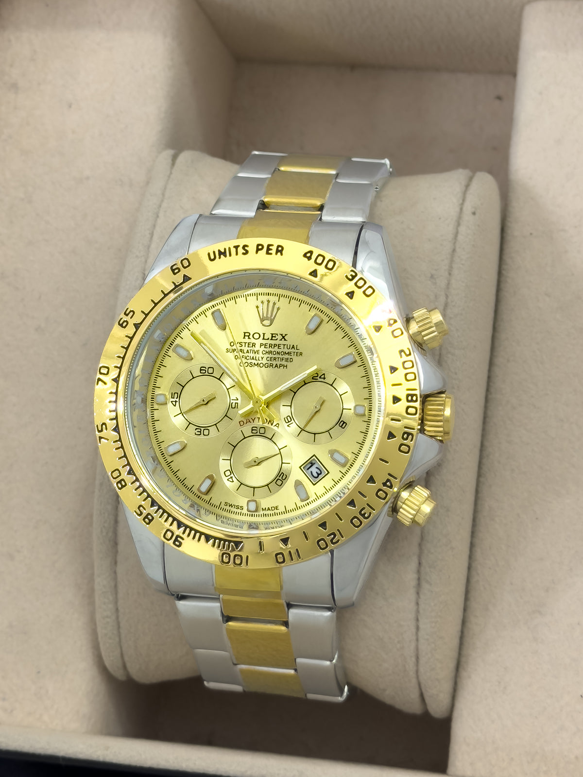 RELOJ CHRONOGRAPH LEGACY - Legacy Two-Tone Gold | 24K Relojes